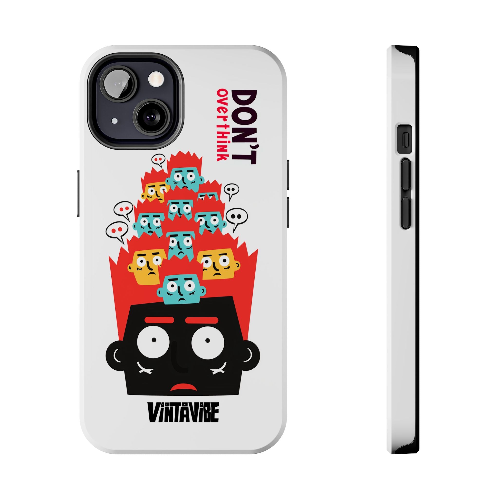 Don’t Overthink Hyper Vibe iPhone® Case - VintaVibe.com