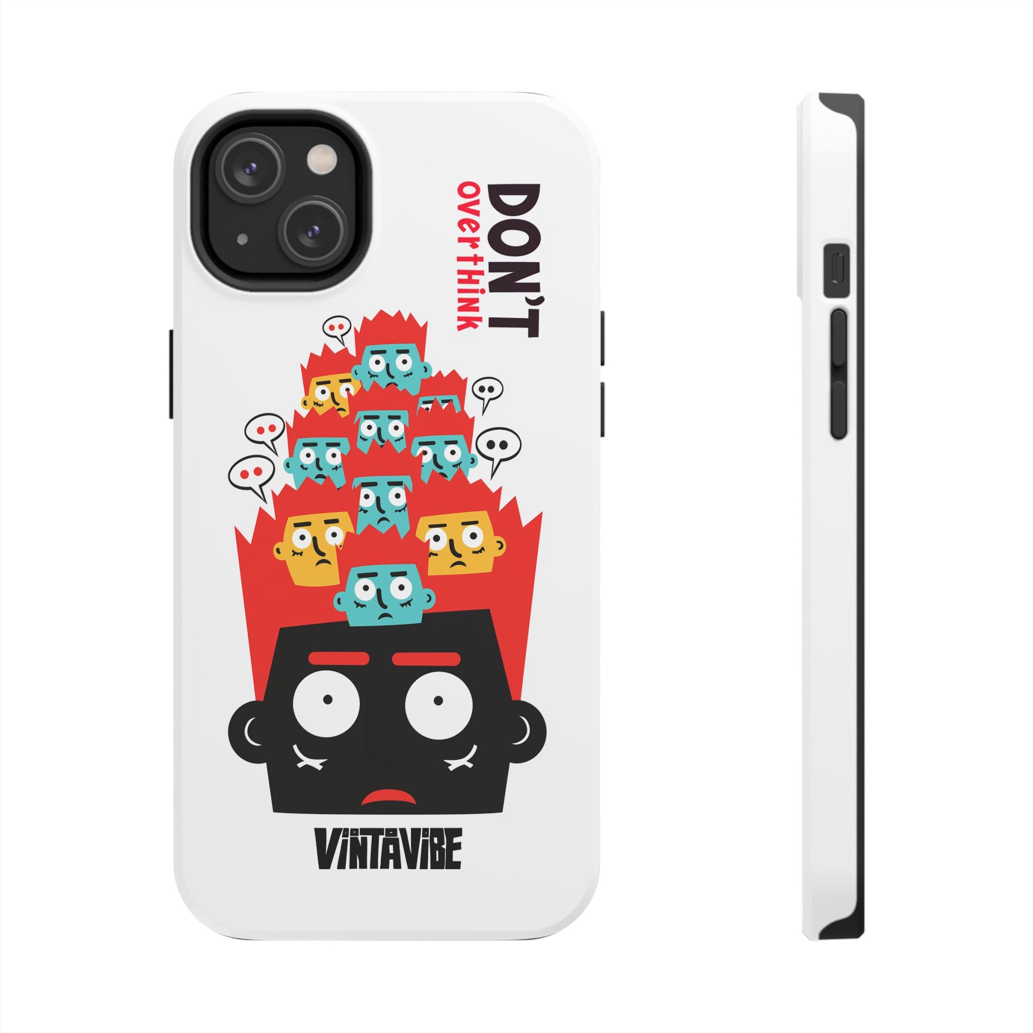 Don’t Overthink Hyper Vibe iPhone® Case - VintaVibe.com