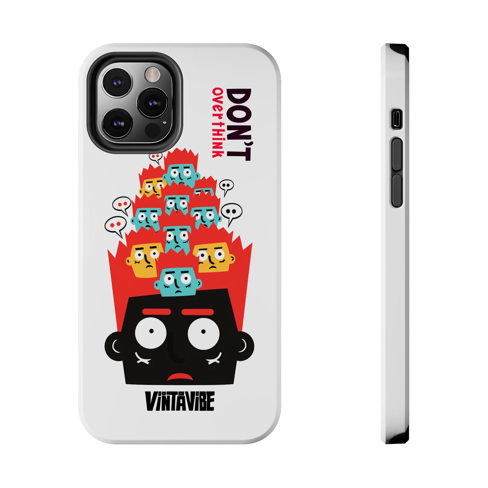Don’t Overthink Hyper Vibe iPhone® Case - VintaVibe.com