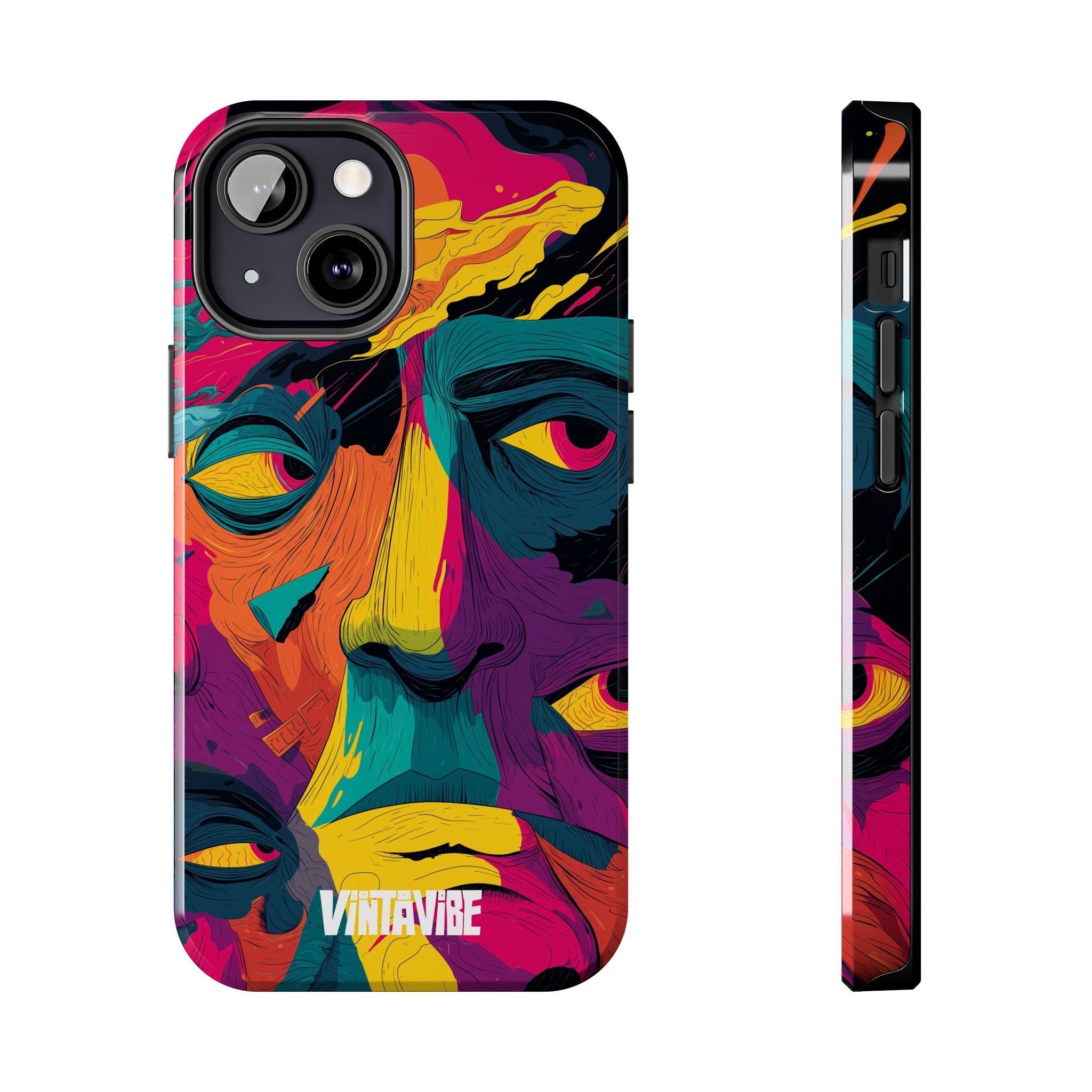 Fragmented Soul Pulse Vibe iPhone® Case - VintaVibe.com