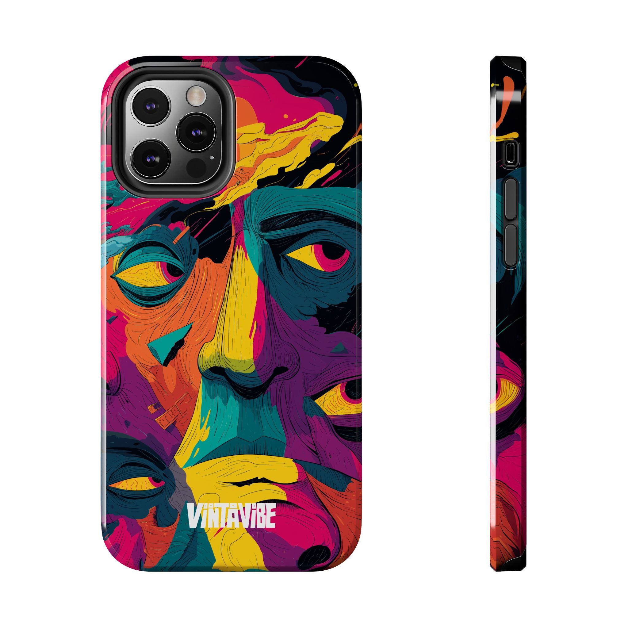 Fragmented Soul Pulse Vibe iPhone® Case - VintaVibe.com