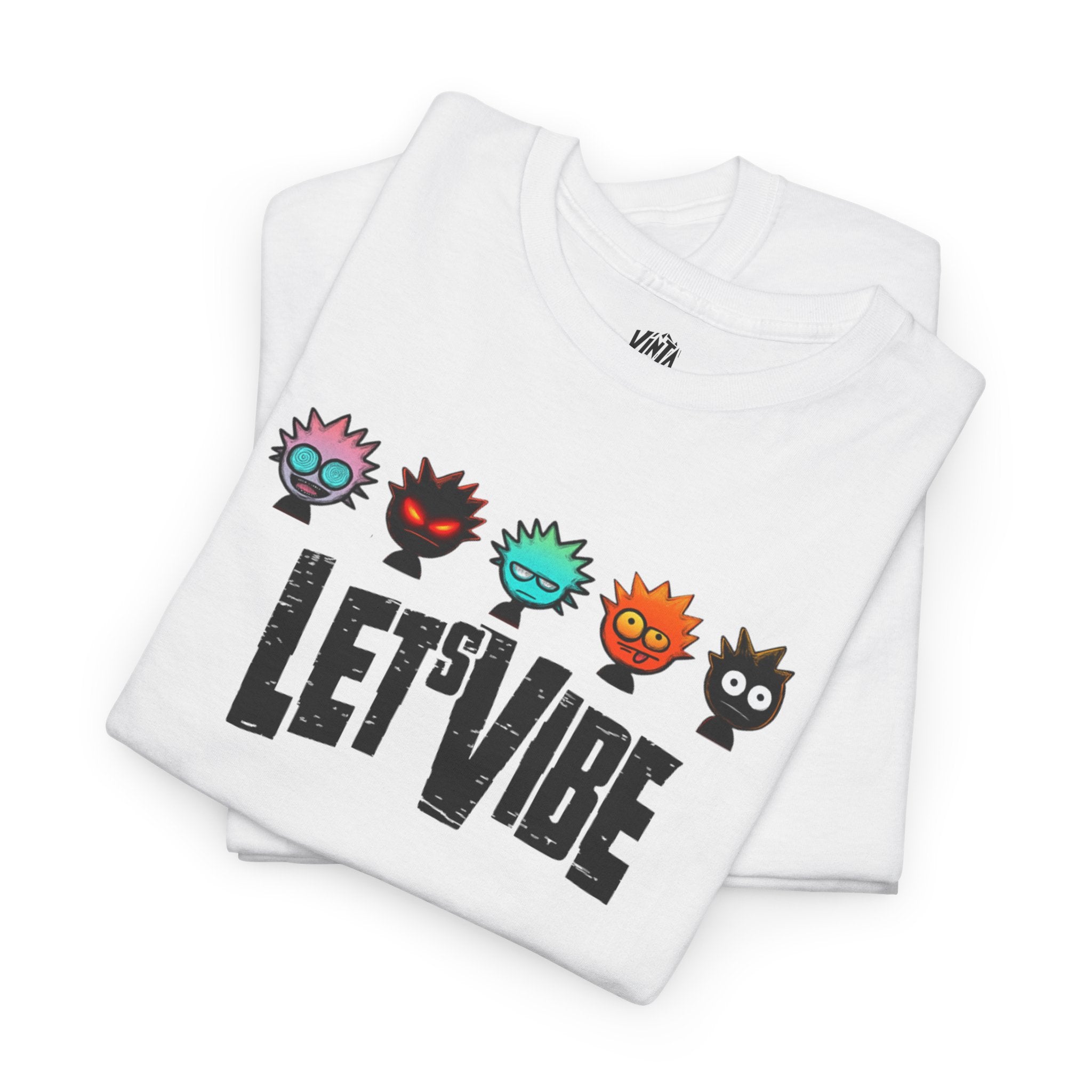 Let’s Vibe Weird Vibe Designer T-Shirt - VintaVibe.com