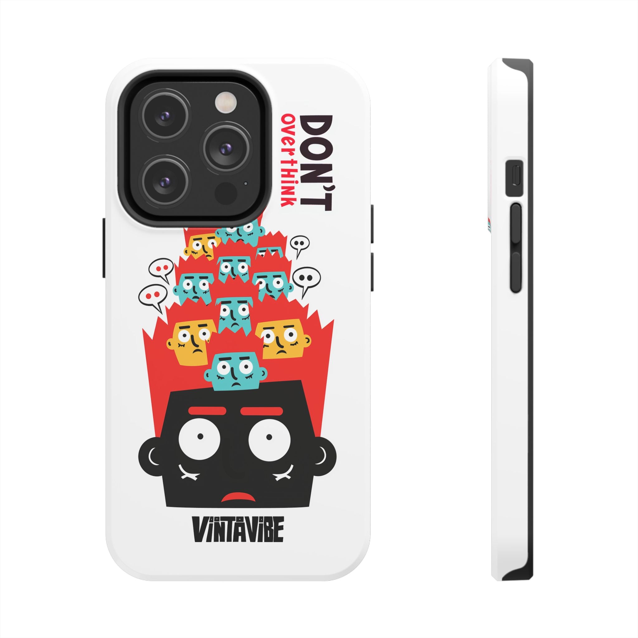 Don’t Overthink Hyper Vibe iPhone® Case - VintaVibe.com