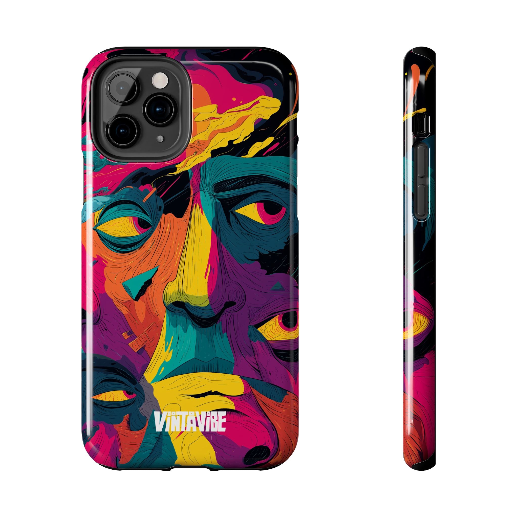 Fragmented Soul Pulse Vibe iPhone® Case - VintaVibe.com