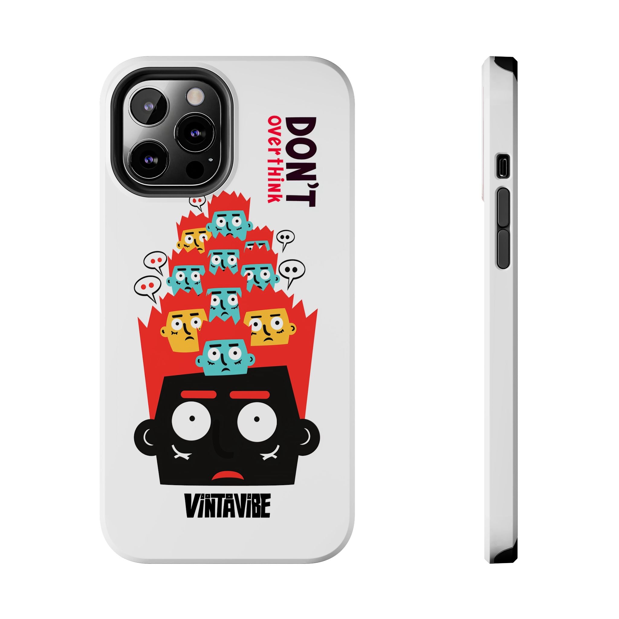 Don’t Overthink Hyper Vibe iPhone® Case - VintaVibe.com