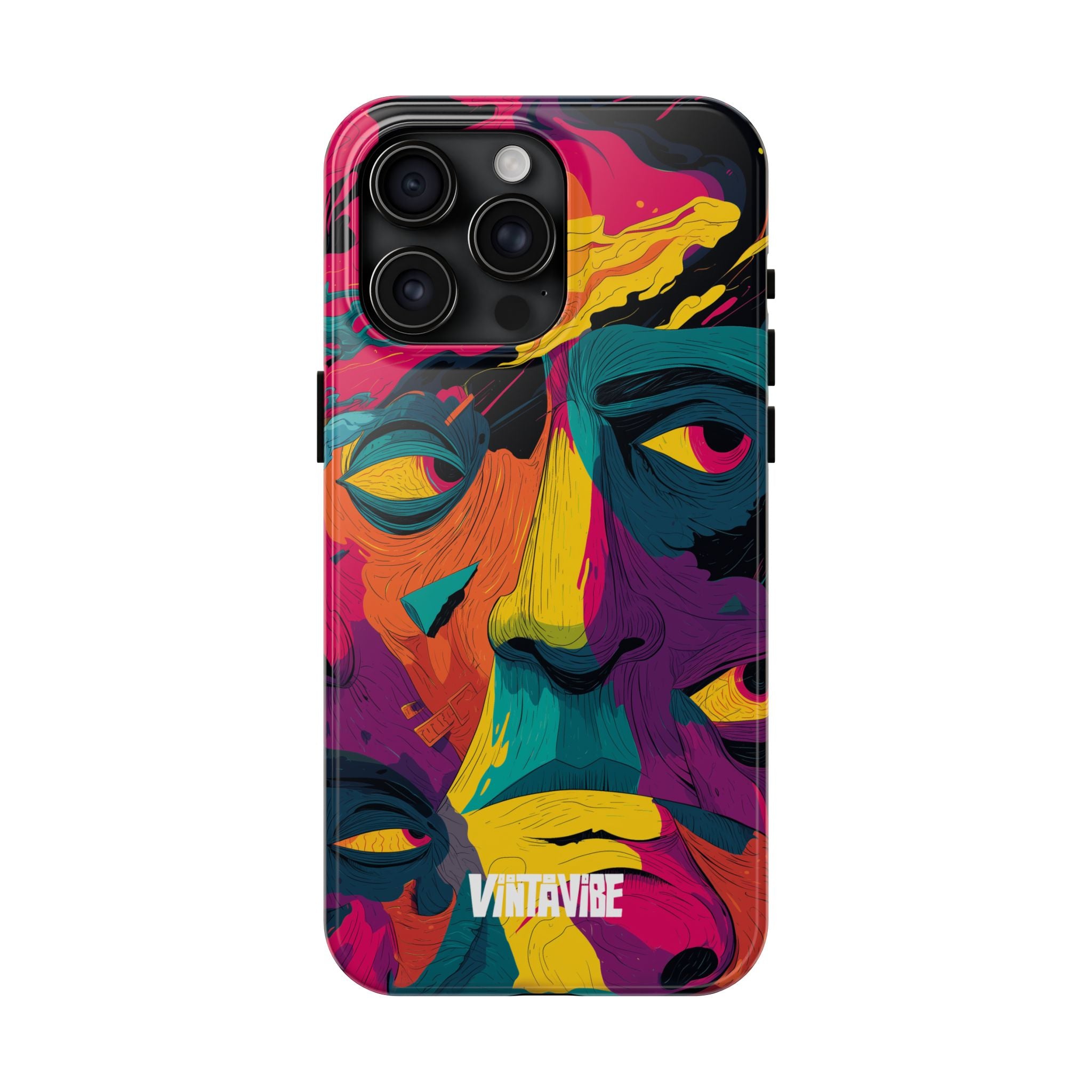 Fragmented Soul Pulse Vibe iPhone® Case - VintaVibe.com