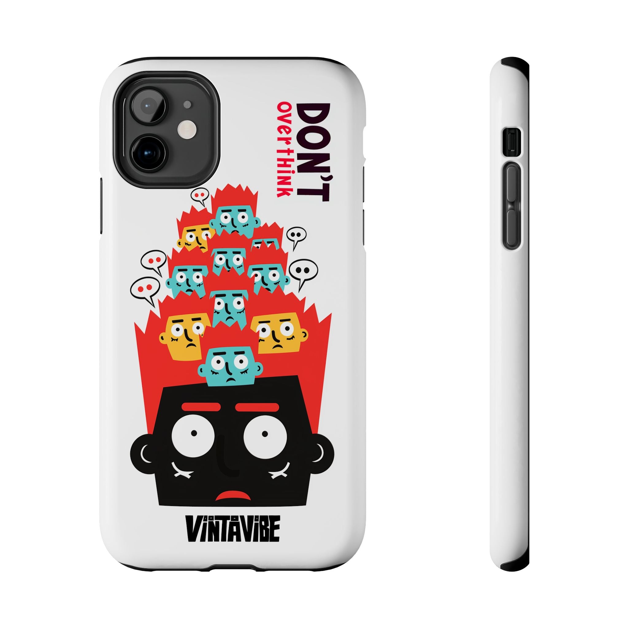 Don’t Overthink Hyper Vibe iPhone® Case - VintaVibe.com