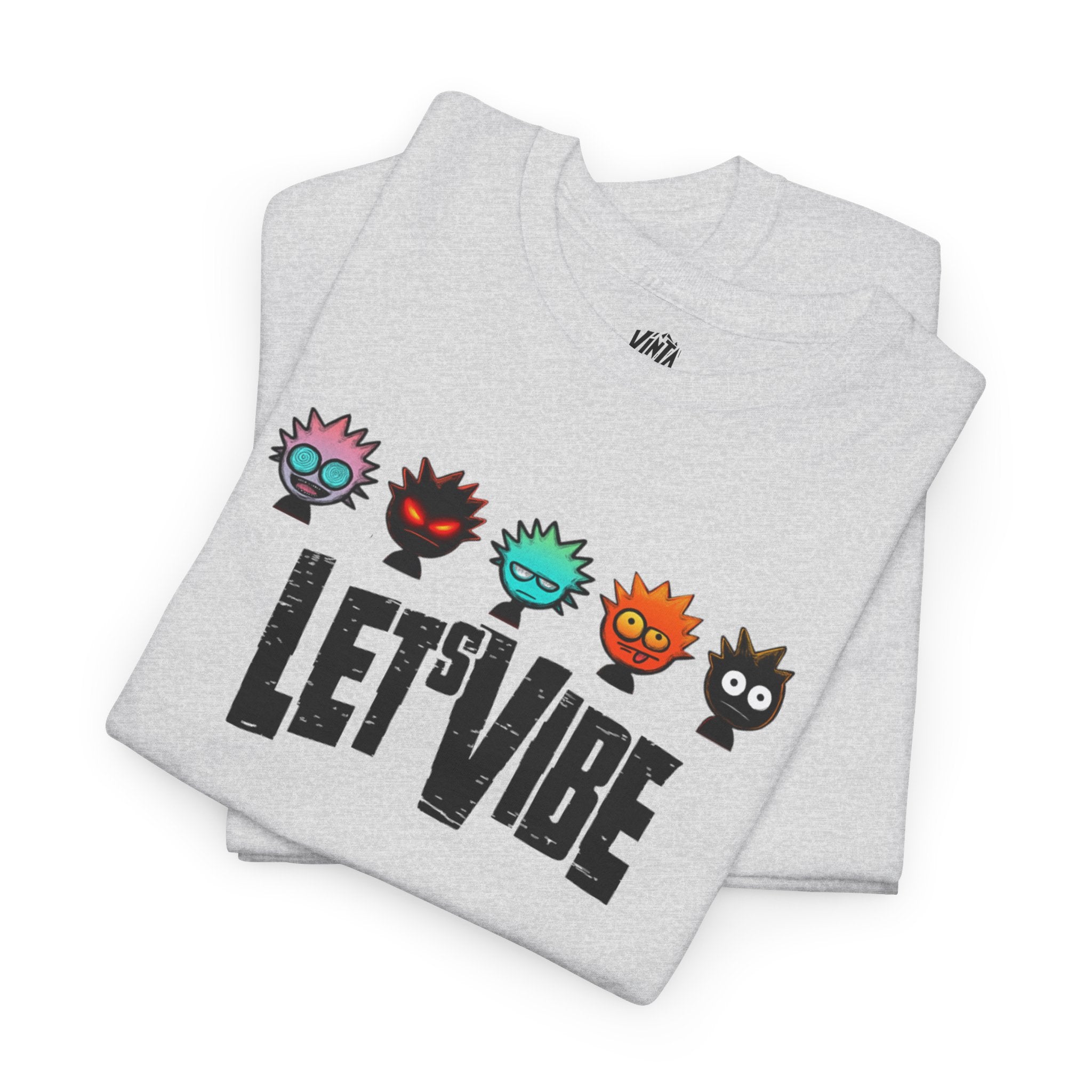 Let’s Vibe Weird Vibe Designer T-Shirt - VintaVibe.com