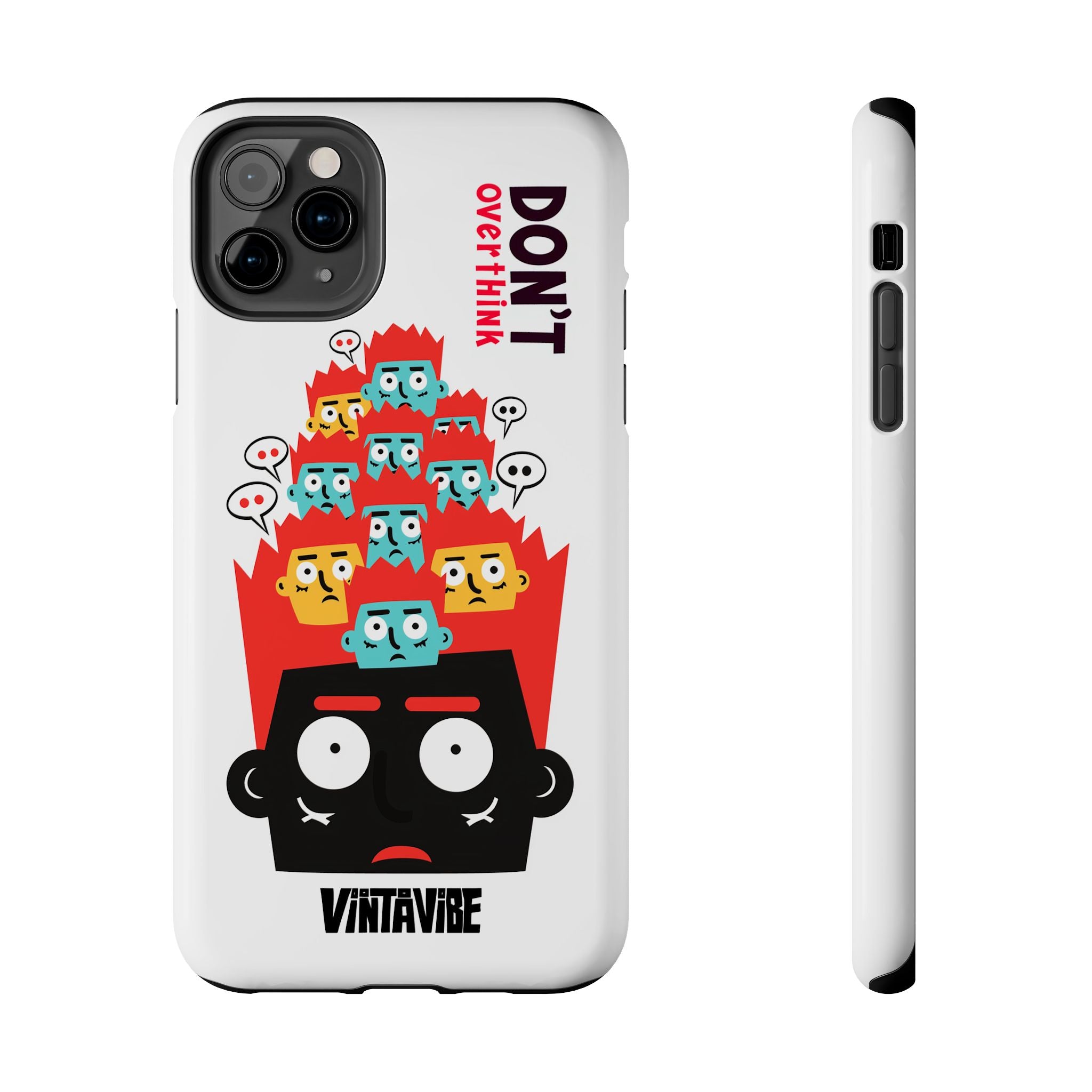 Don’t Overthink Hyper Vibe iPhone® Case - VintaVibe.com
