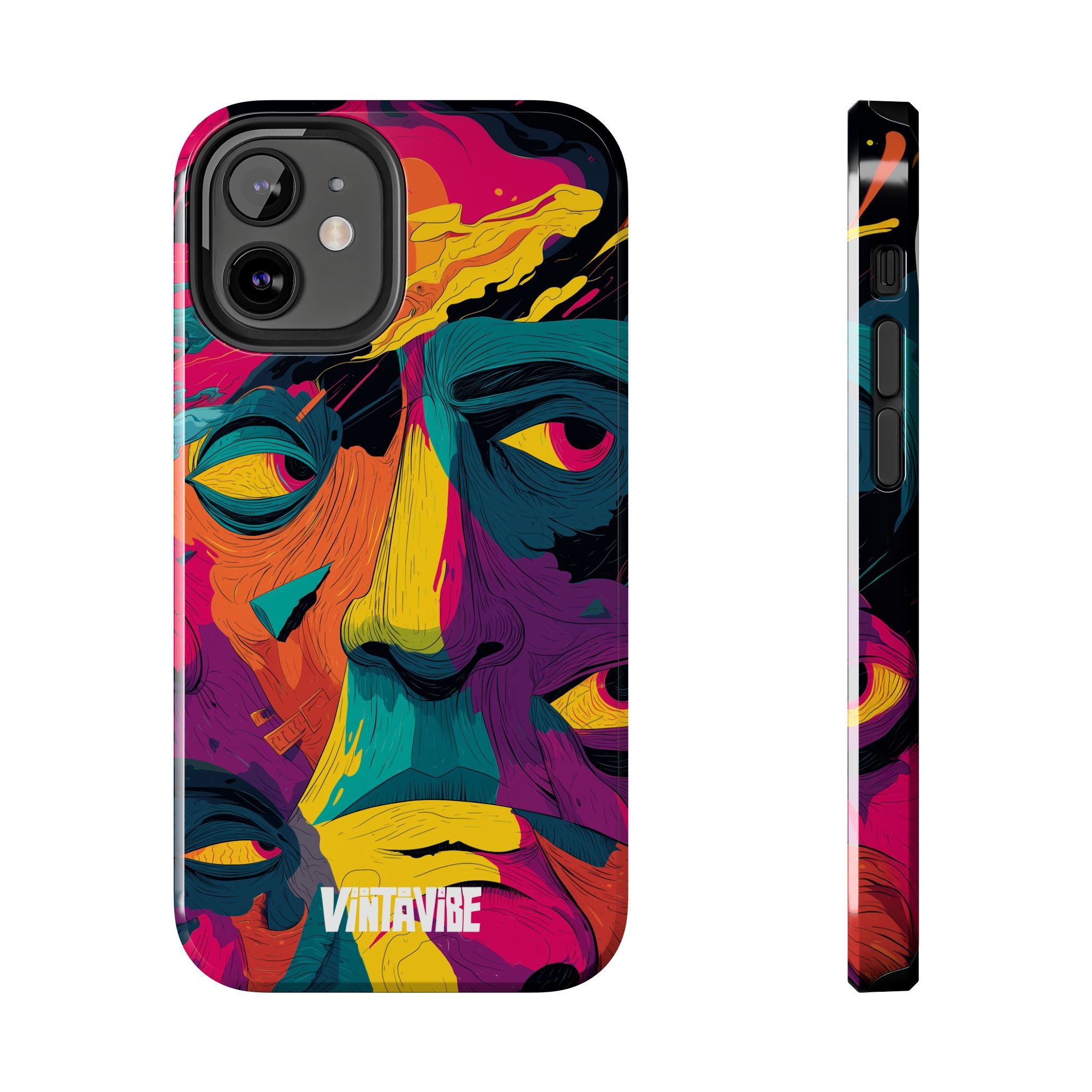 Fragmented Soul Pulse Vibe iPhone® Case - VintaVibe.com