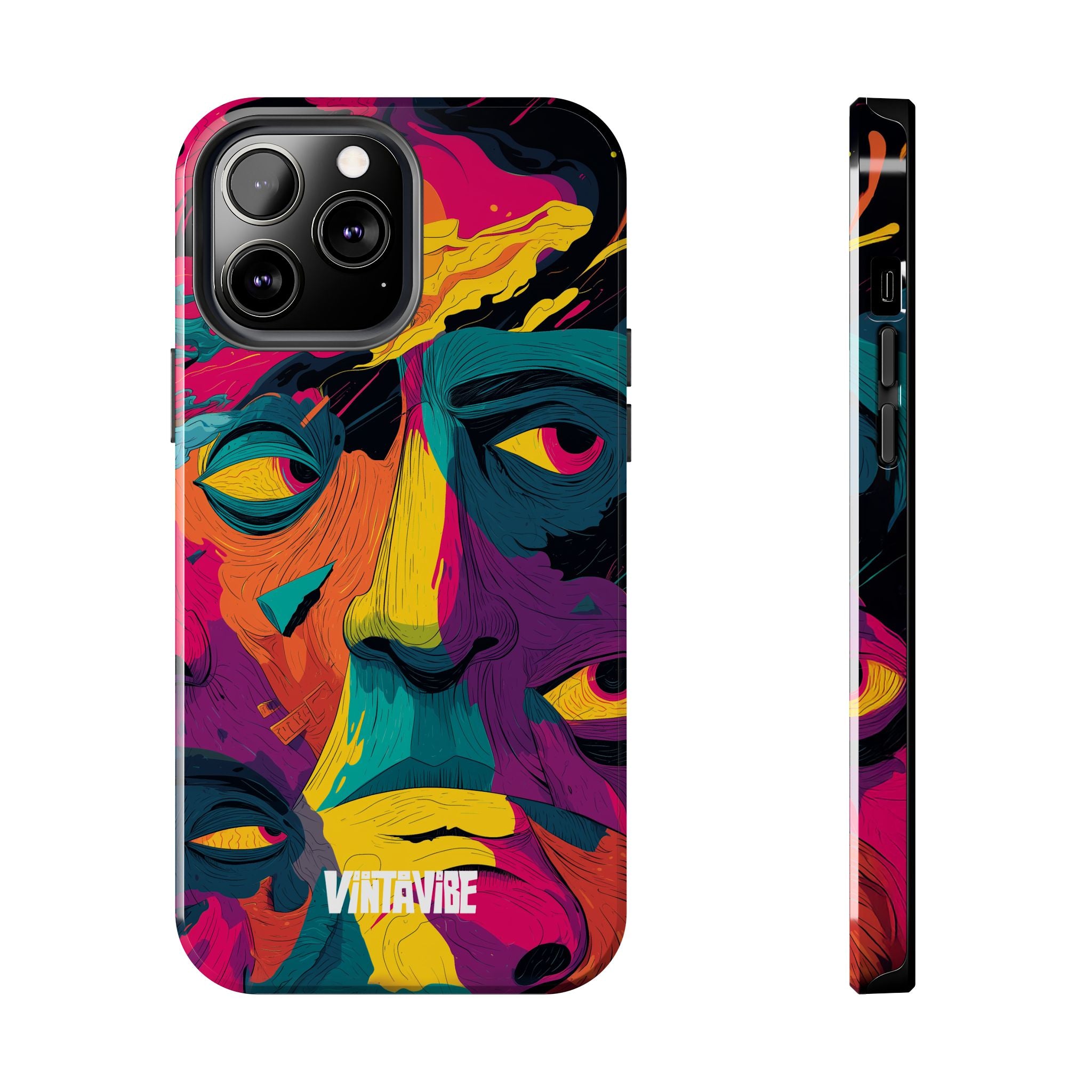Fragmented Soul Pulse Vibe iPhone® Case - VintaVibe.com