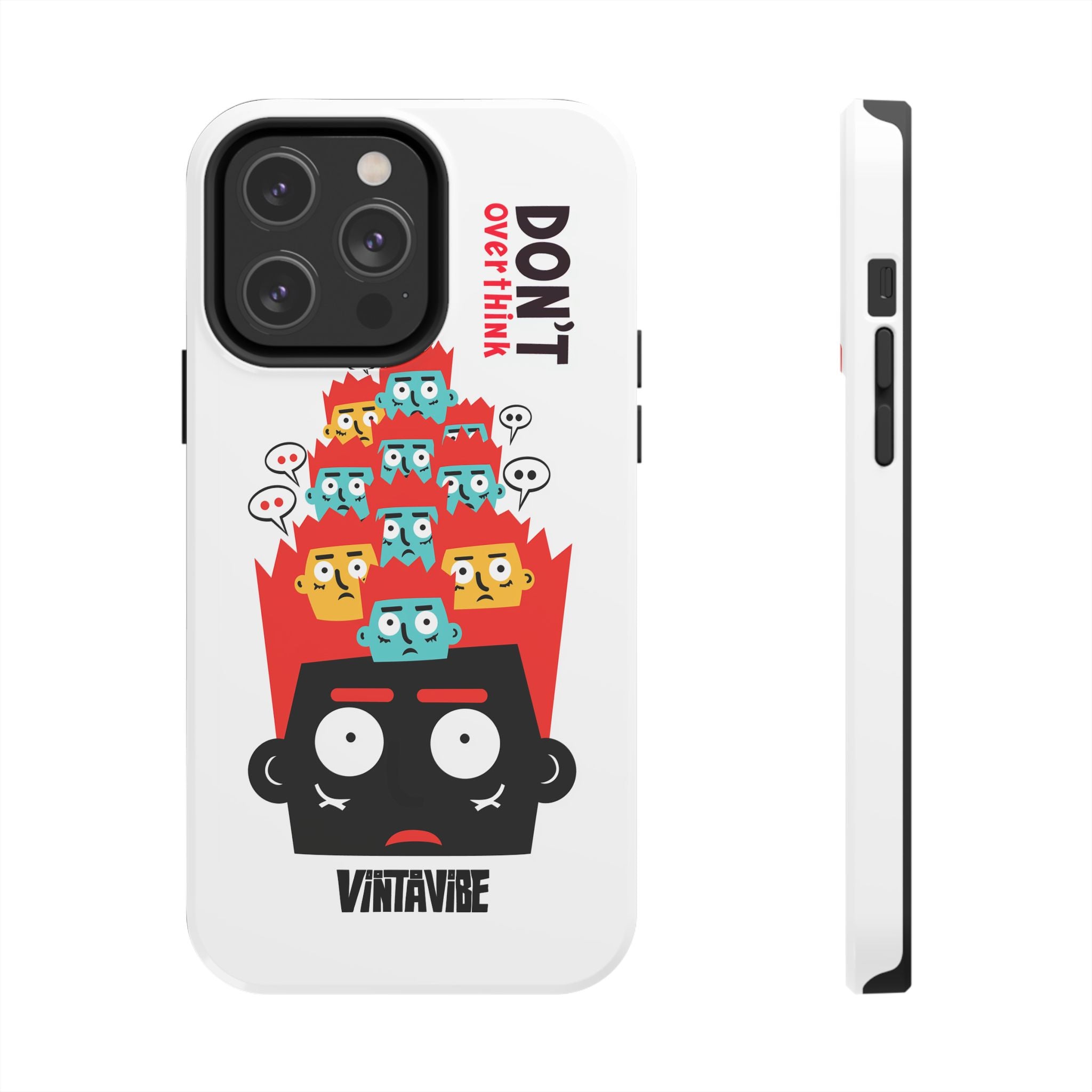 Don’t Overthink Hyper Vibe iPhone® Case - VintaVibe.com