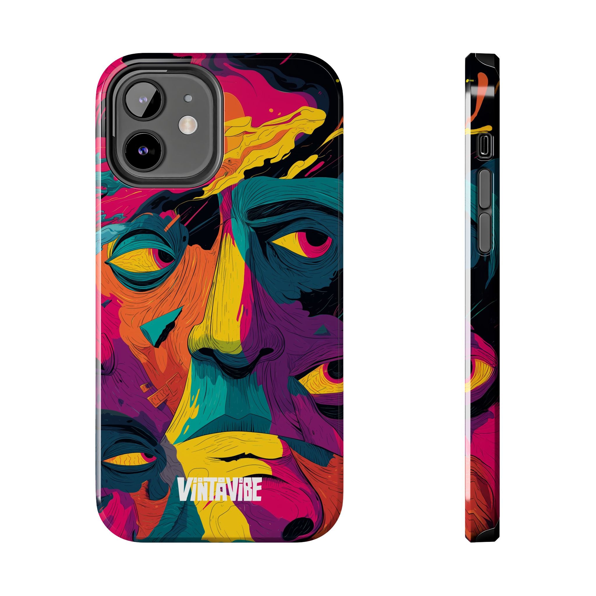 Fragmented Soul Pulse Vibe iPhone® Case - VintaVibe.com