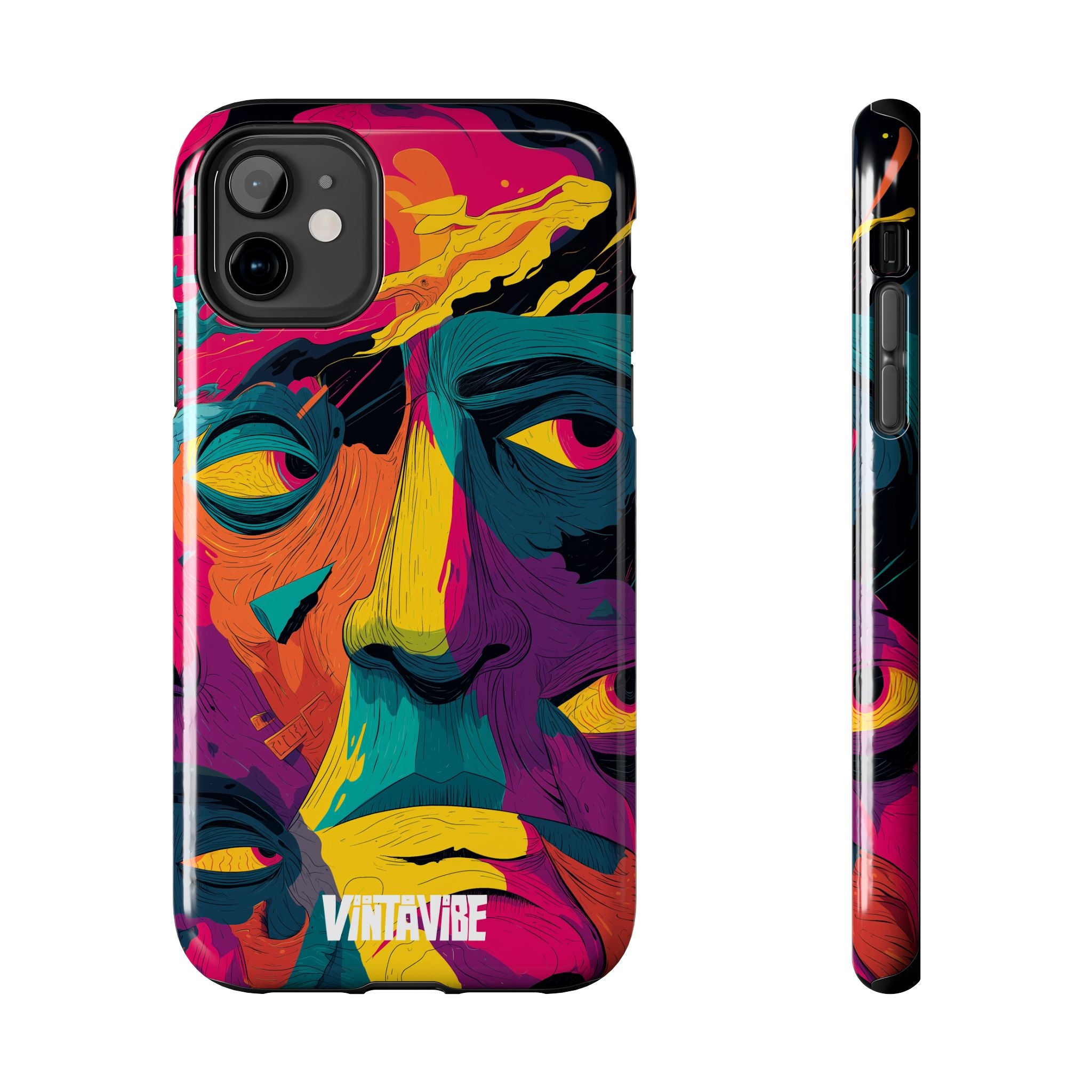 Fragmented Soul Pulse Vibe iPhone® Case - VintaVibe.com