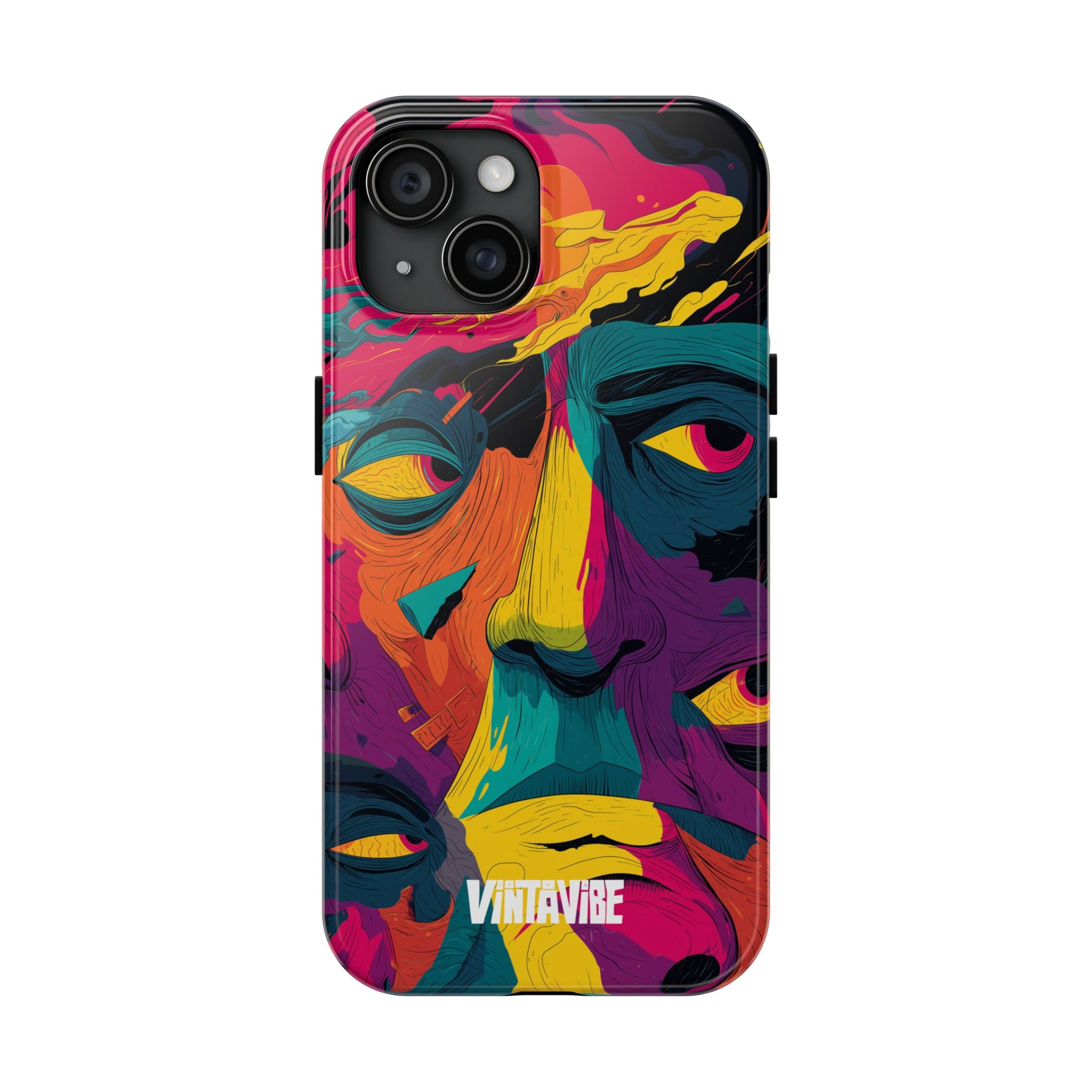 Fragmented Soul Pulse Vibe iPhone® Case - VintaVibe.com