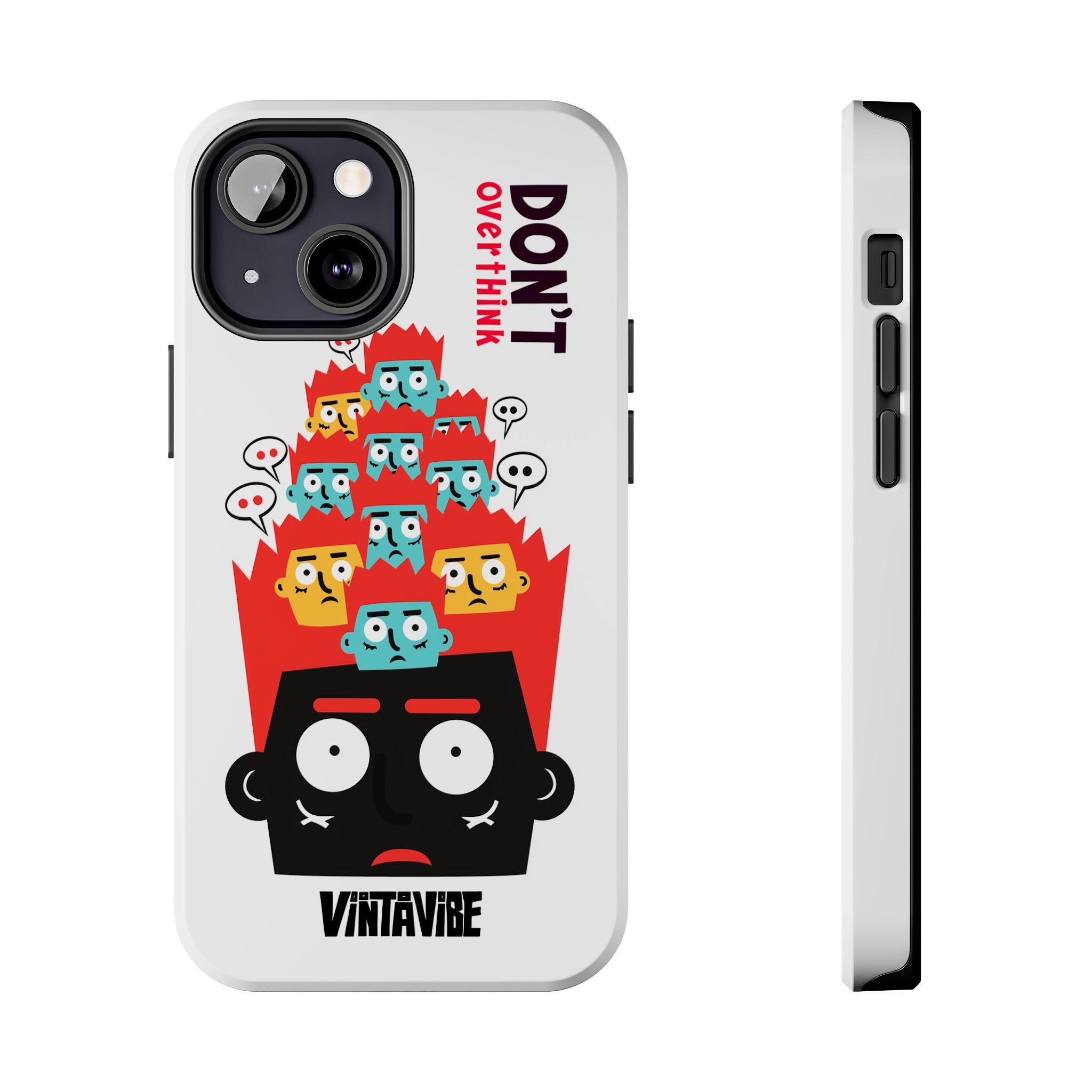 Don’t Overthink Hyper Vibe iPhone® Case - VintaVibe.com