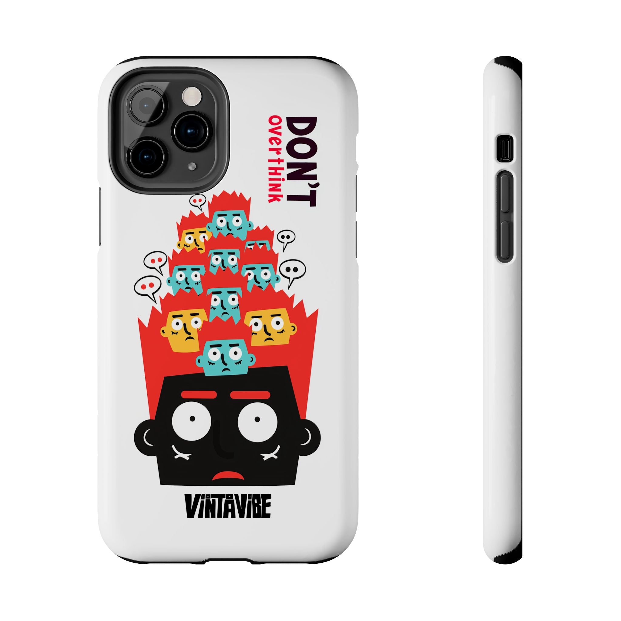 Don’t Overthink Hyper Vibe iPhone® Case - VintaVibe.com