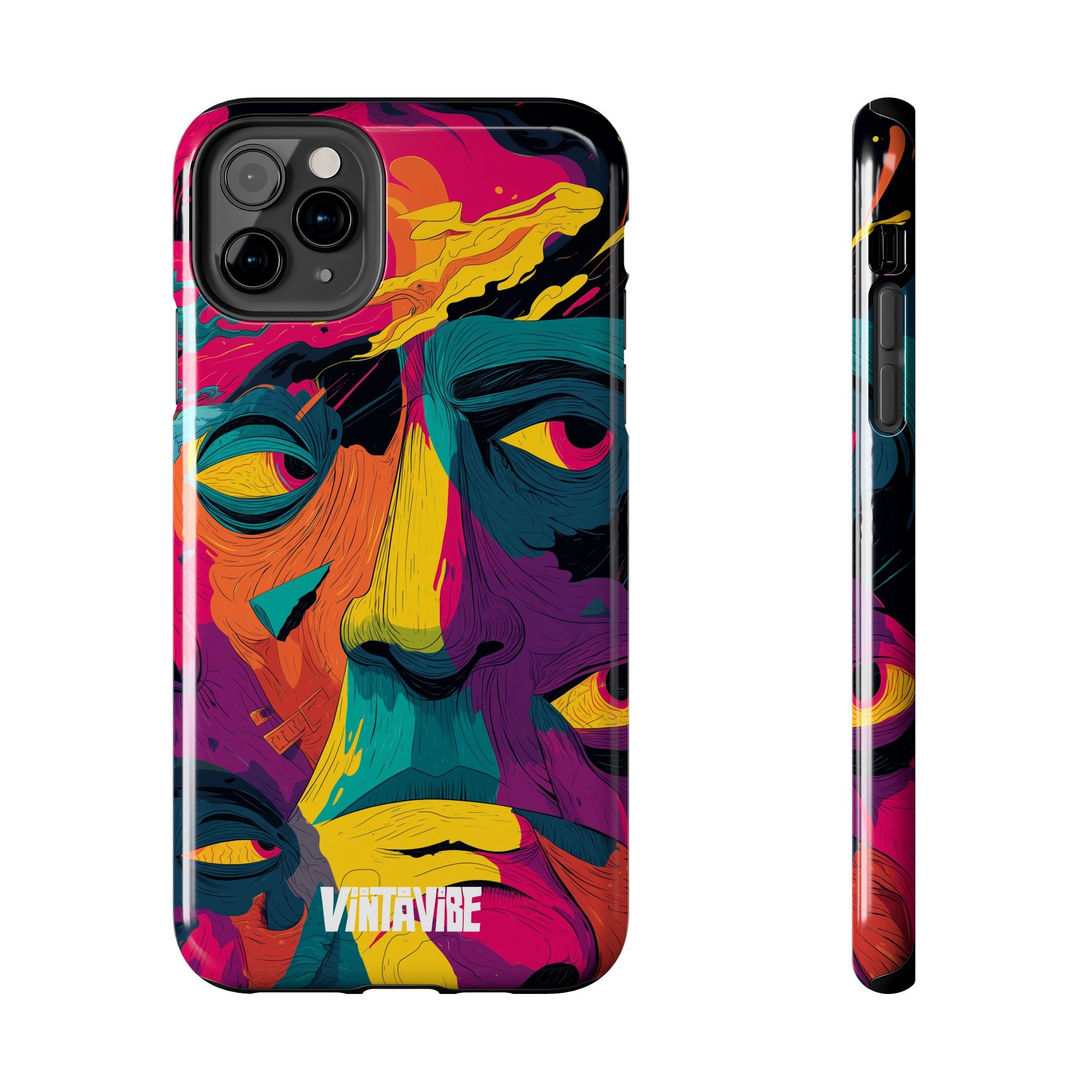 Fragmented Soul Pulse Vibe iPhone® Case - VintaVibe.com