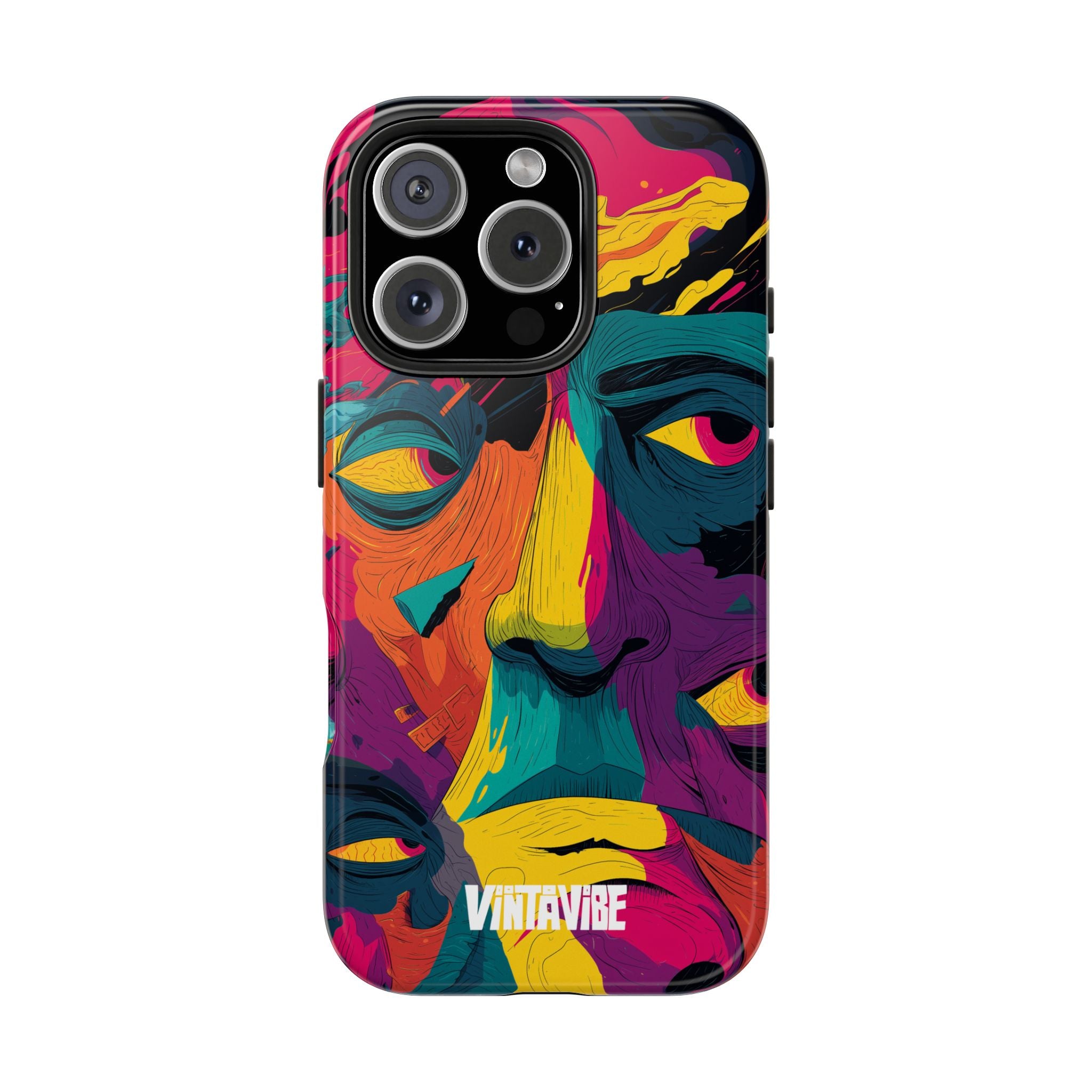 Fragmented Soul Pulse Vibe iPhone® Case - VintaVibe.com