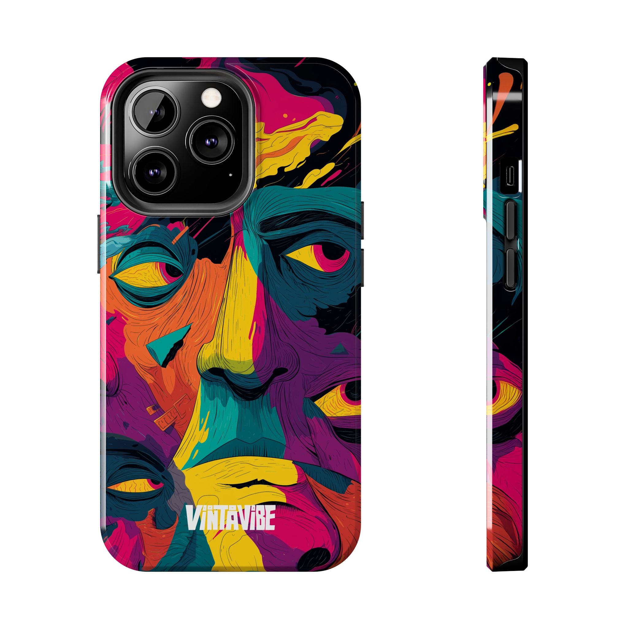 Fragmented Soul Pulse Vibe iPhone® Case - VintaVibe.com