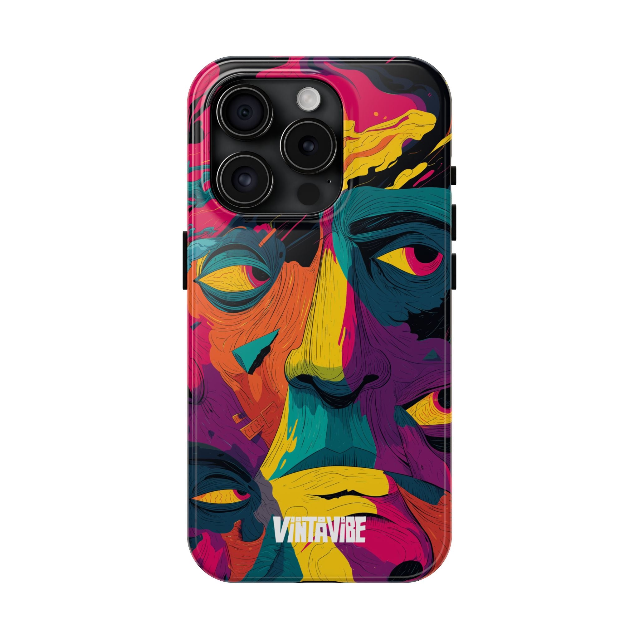 Fragmented Soul Pulse Vibe iPhone® Case - VintaVibe.com