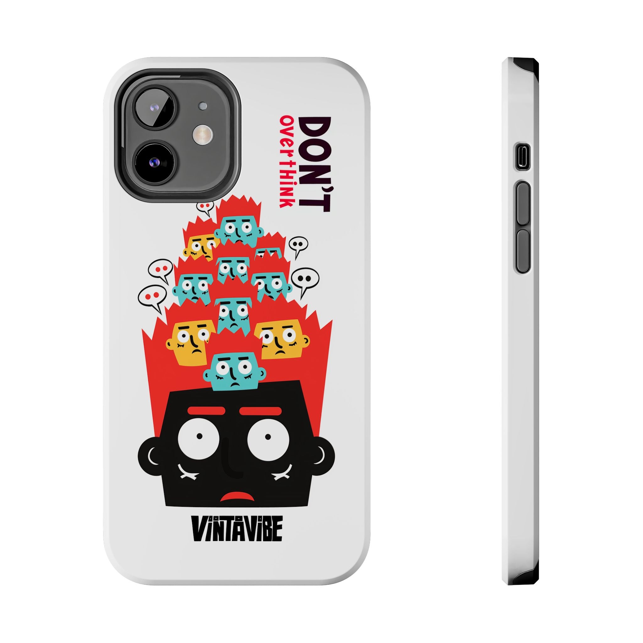 Don’t Overthink Hyper Vibe iPhone® Case - VintaVibe.com