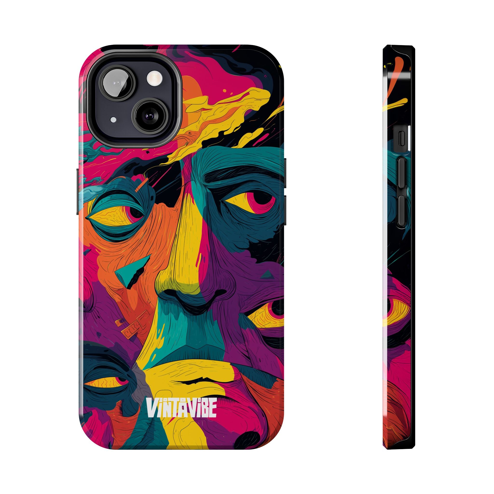 Fragmented Soul Pulse Vibe iPhone® Case - VintaVibe.com