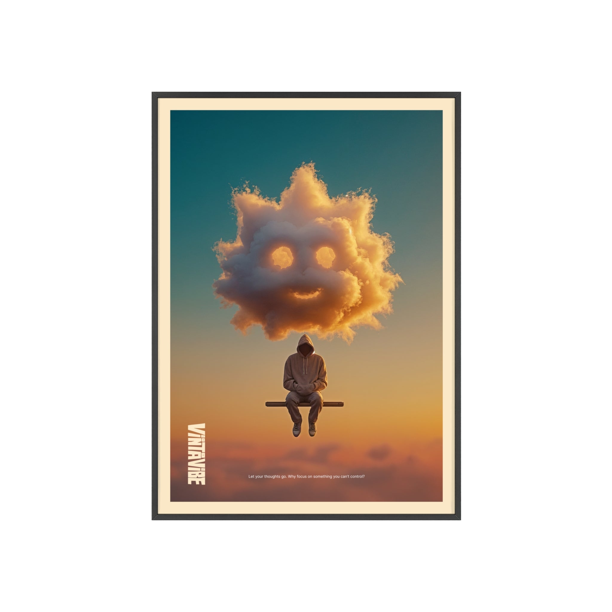 Cloud Head Dream Vibe Wall Art - VintaVibe.com