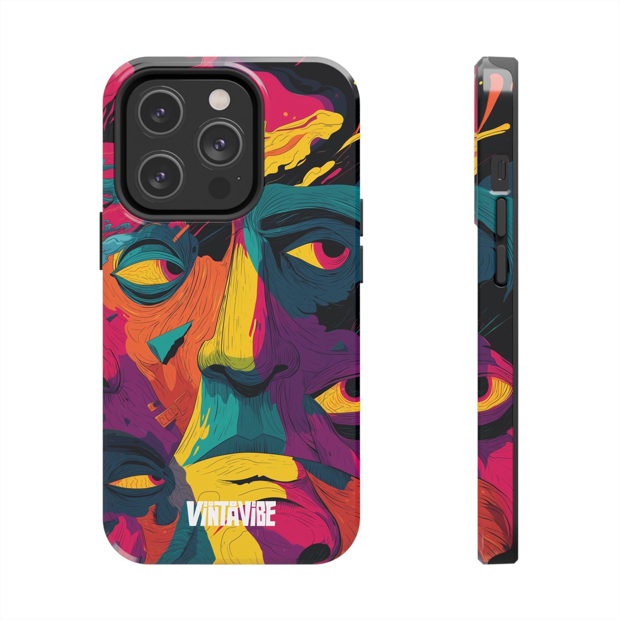 Fragmented Soul Pulse Vibe iPhone® Case - VintaVibe.com