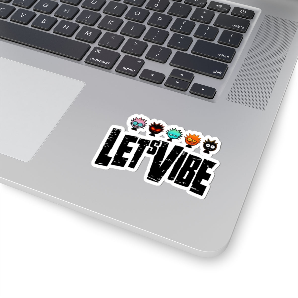 Vibrant Let's Vibe Stickers - VintaVibe.com
