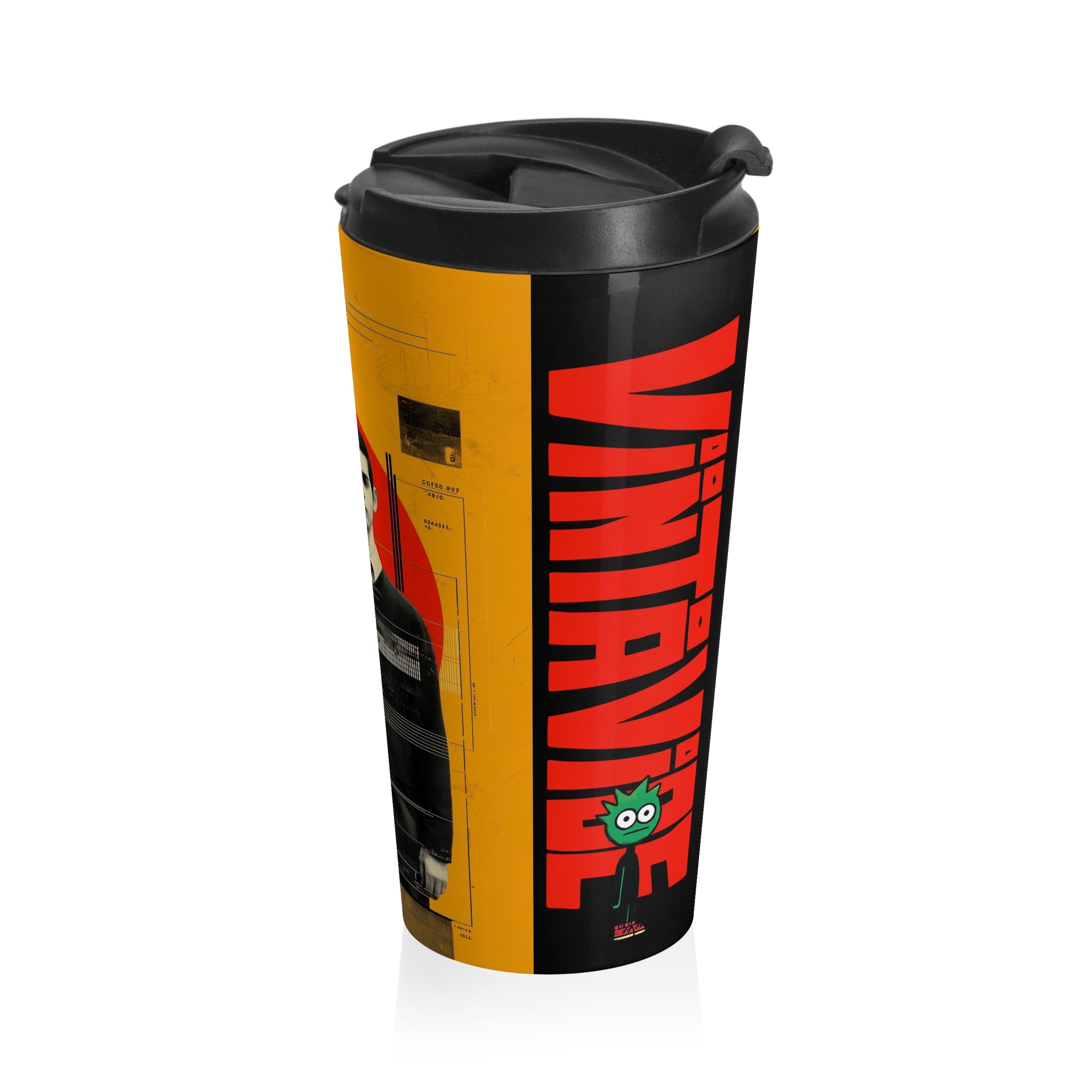 Barcode Still Vibe Designer Travel Tumbler - VintaVibe.com