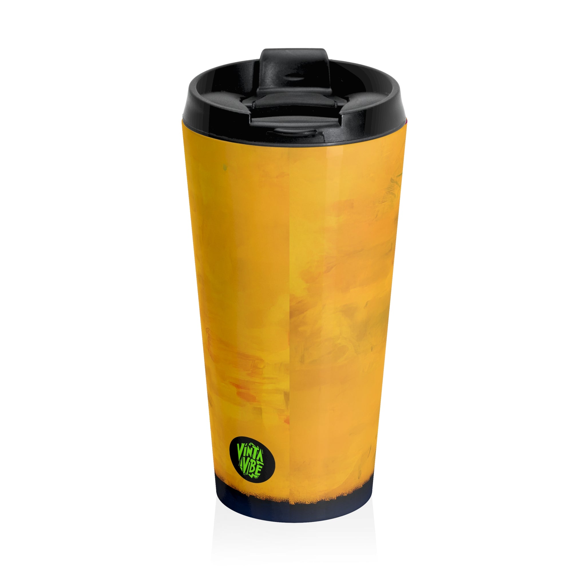Vibrant Art Travel Mug, - VintaVibe.com