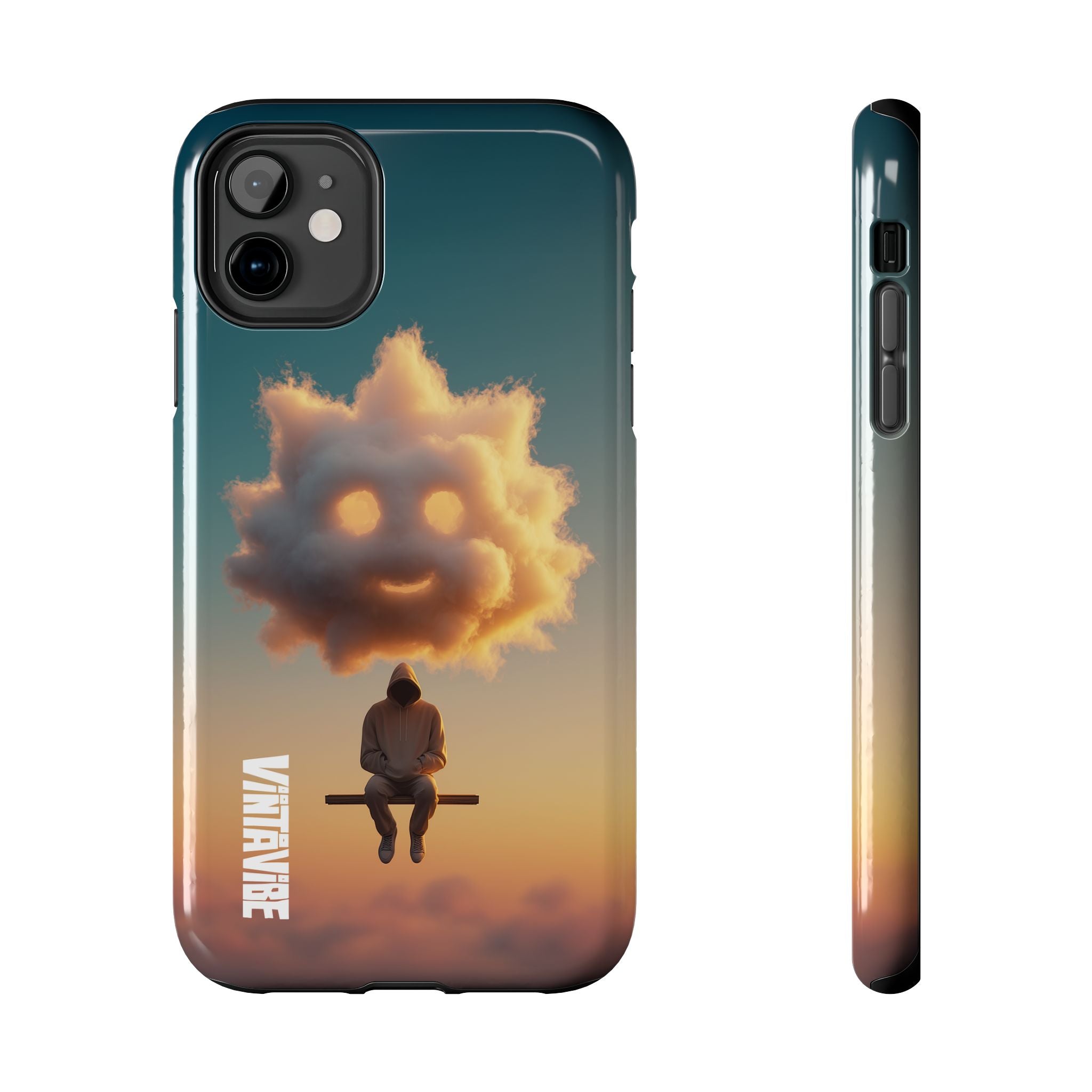 Clouded Head Still Vibe iPhone® Case - VintaVibe.com