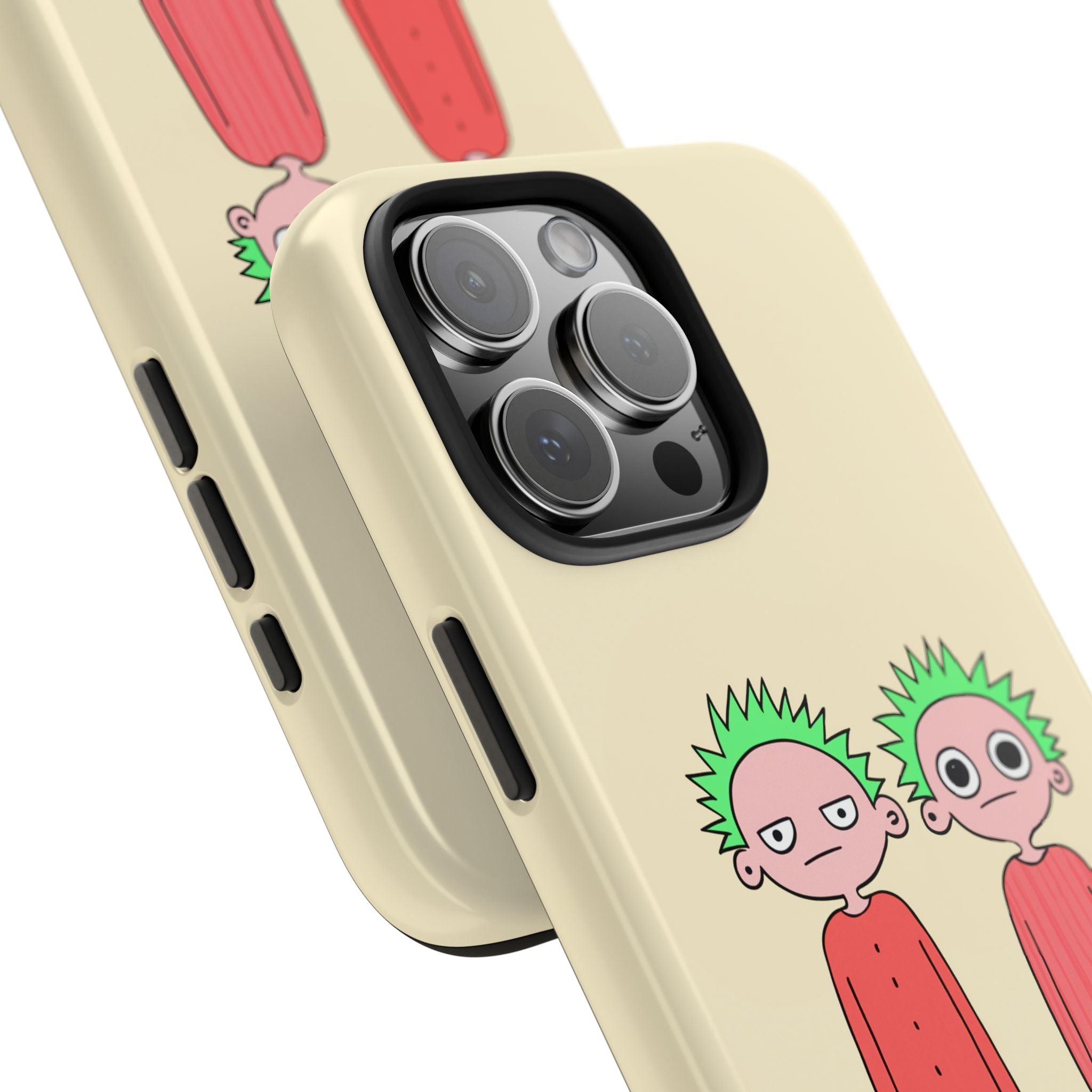 Twins Are Watching Weird Vibe iPhone® Case - VintaVibe.com