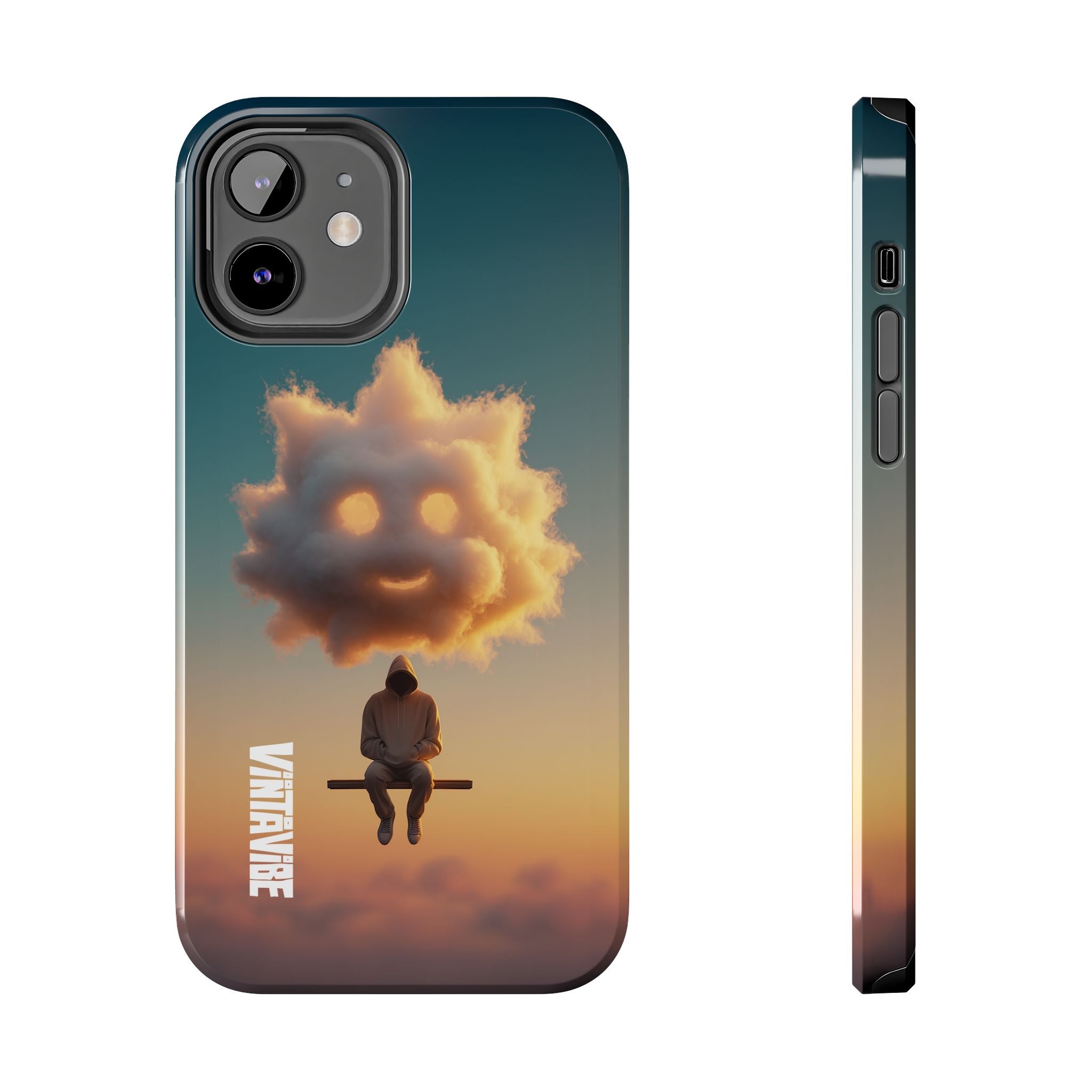 Clouded Head Still Vibe iPhone® Case - VintaVibe.com