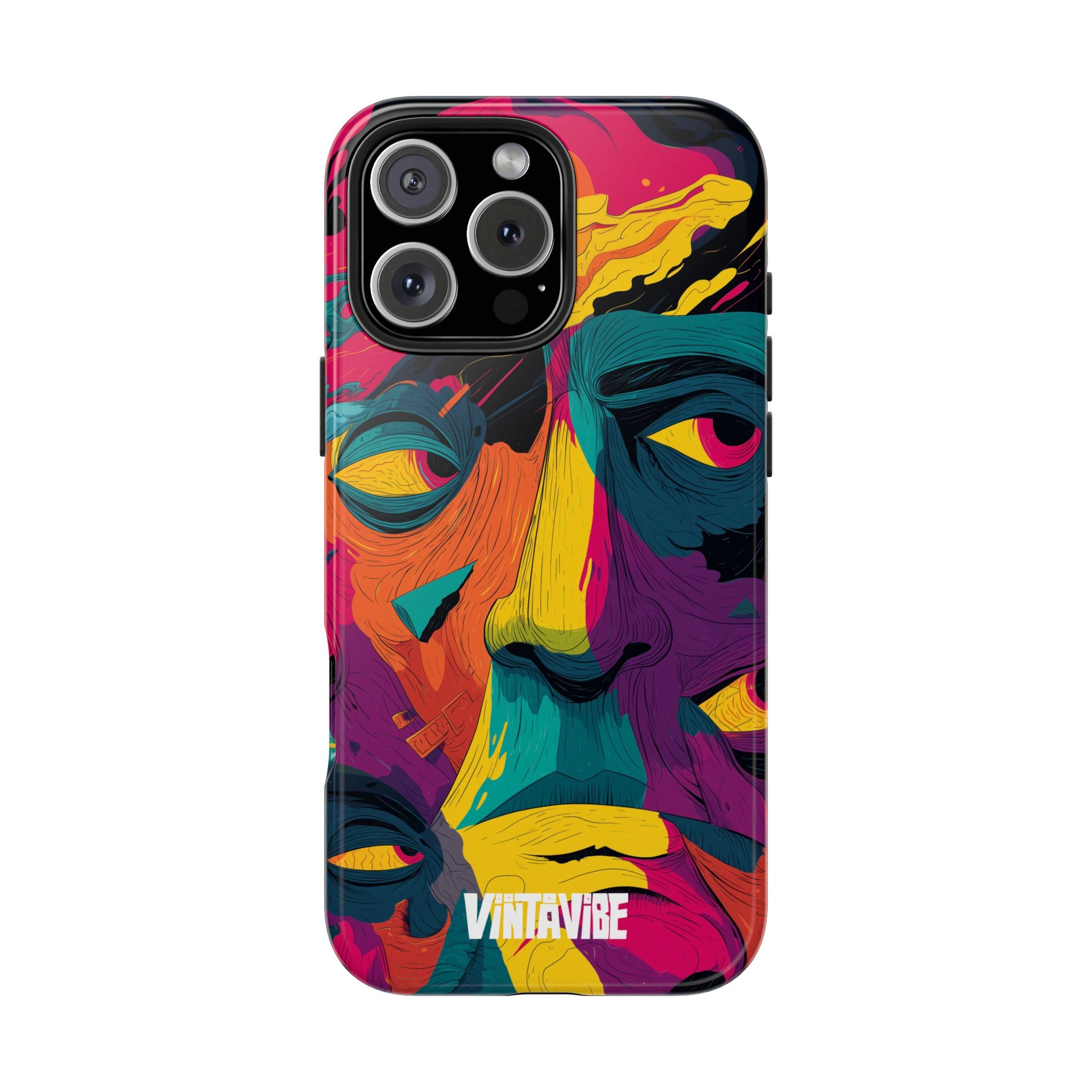 Fragmented Soul Pulse Vibe iPhone® Case - VintaVibe.com