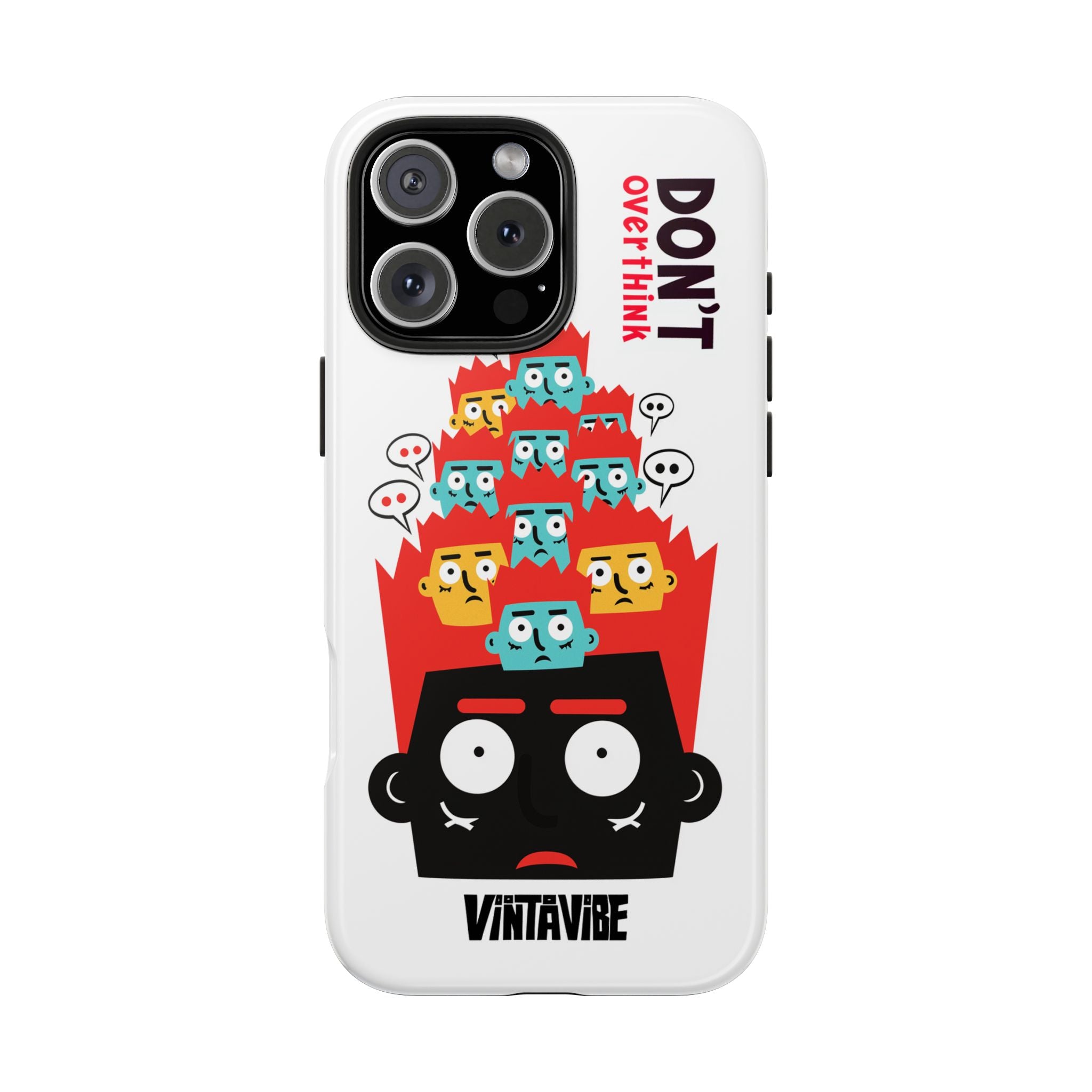 Don’t Overthink Hyper Vibe iPhone® Case - VintaVibe.com