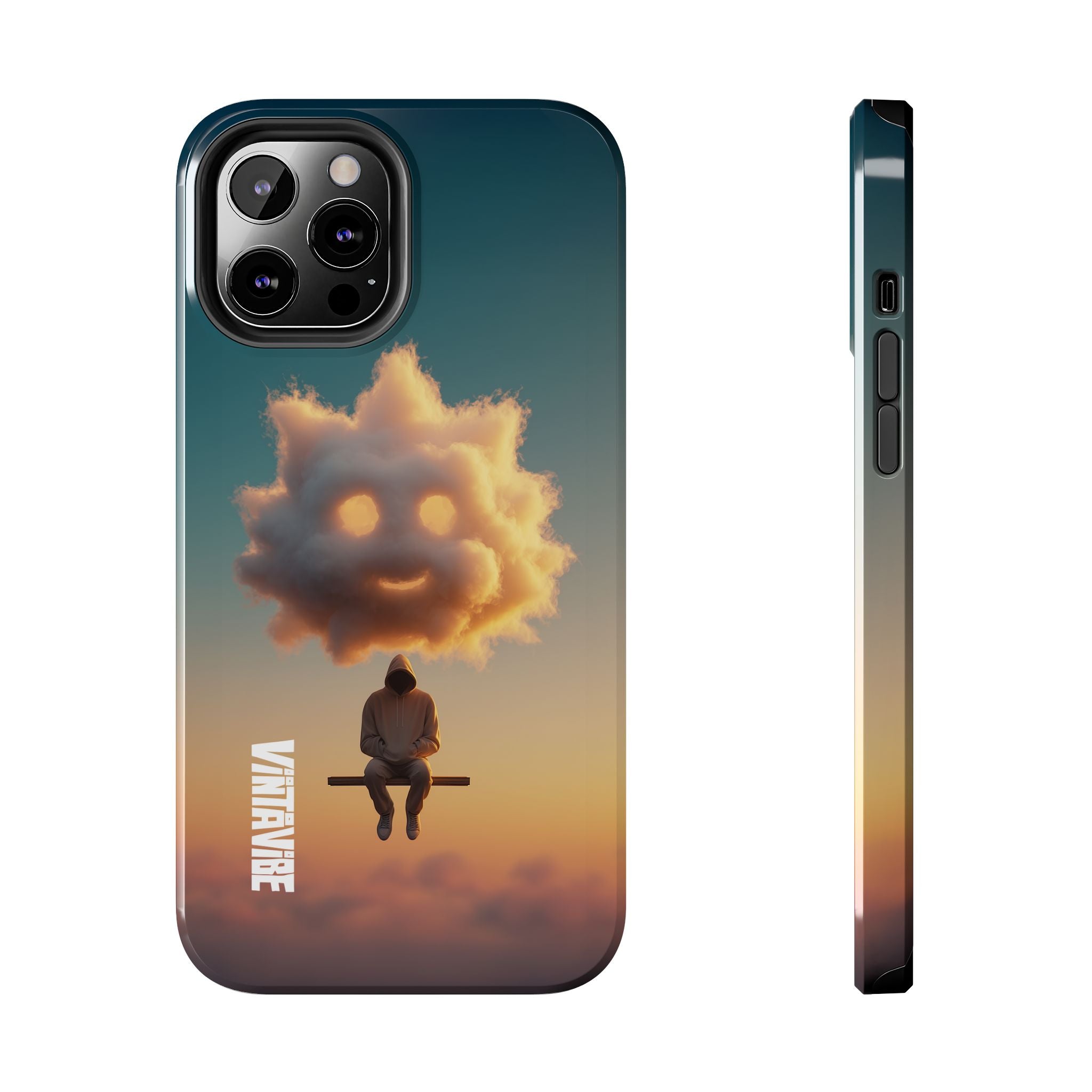 Clouded Head Still Vibe iPhone® Case - VintaVibe.com
