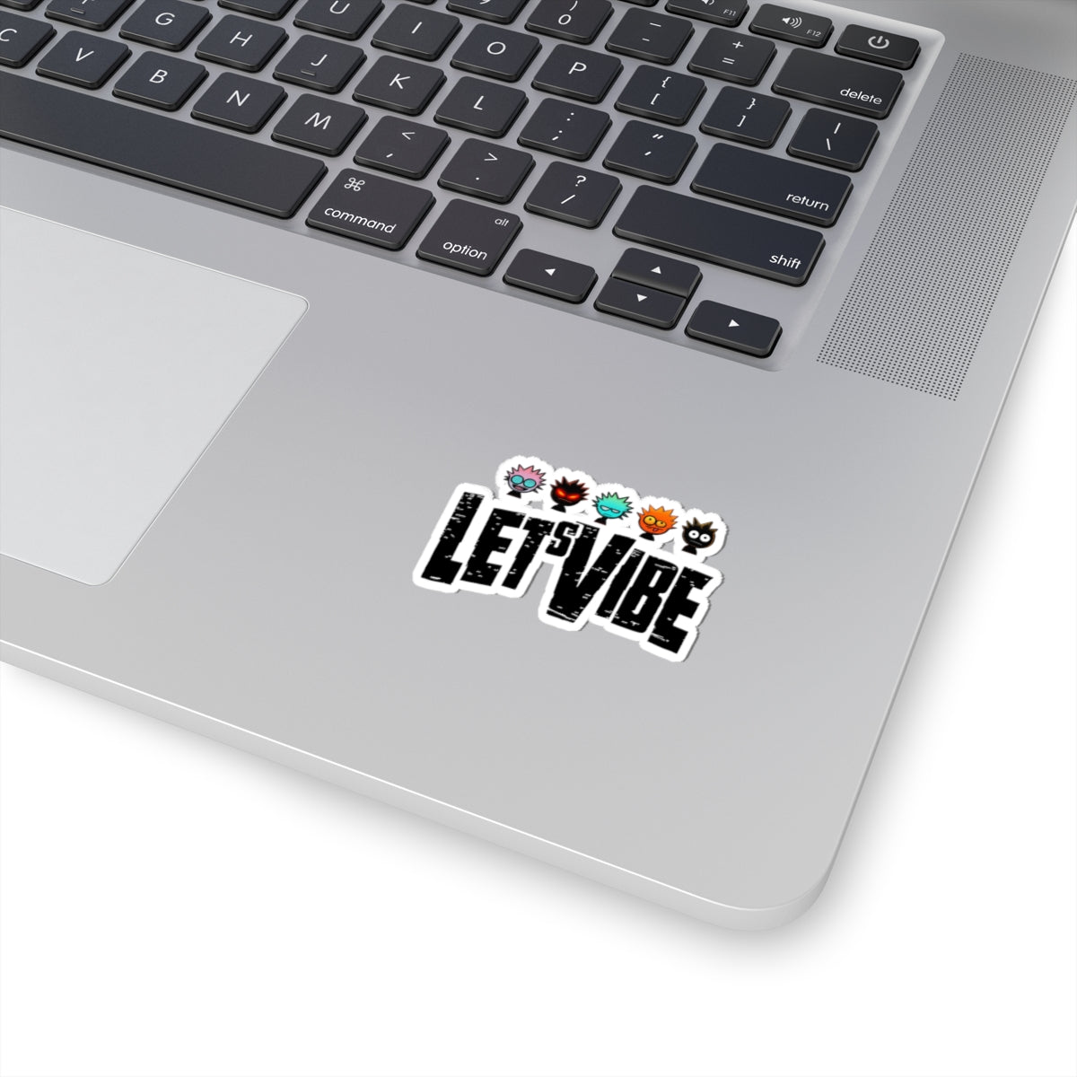 Vibrant Let's Vibe Stickers - VintaVibe.com