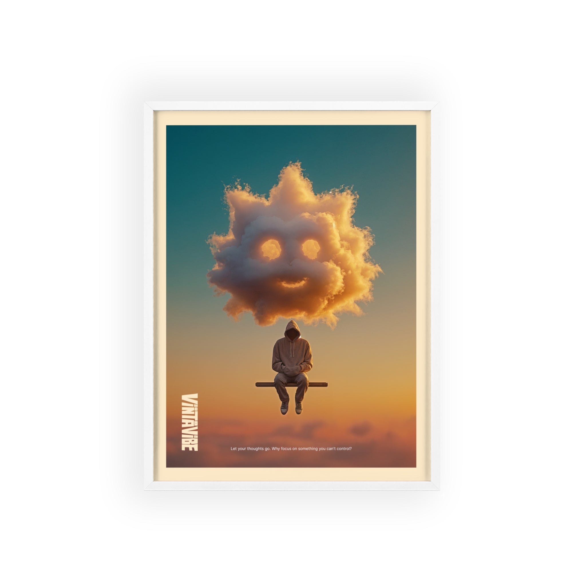 Cloud Head Dream Vibe Wall Art - VintaVibe.com
