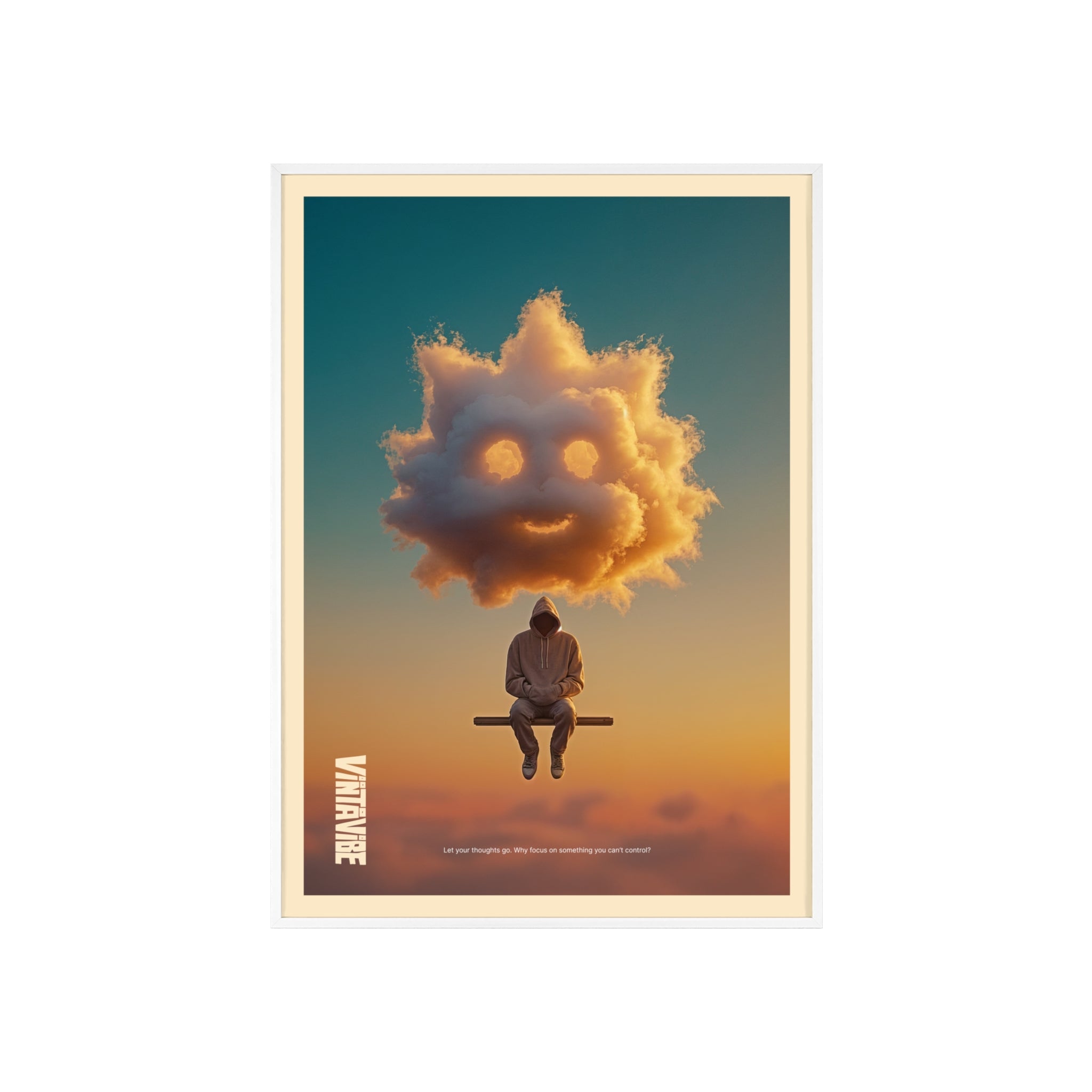 Cloud Head Dream Vibe Wall Art - VintaVibe.com
