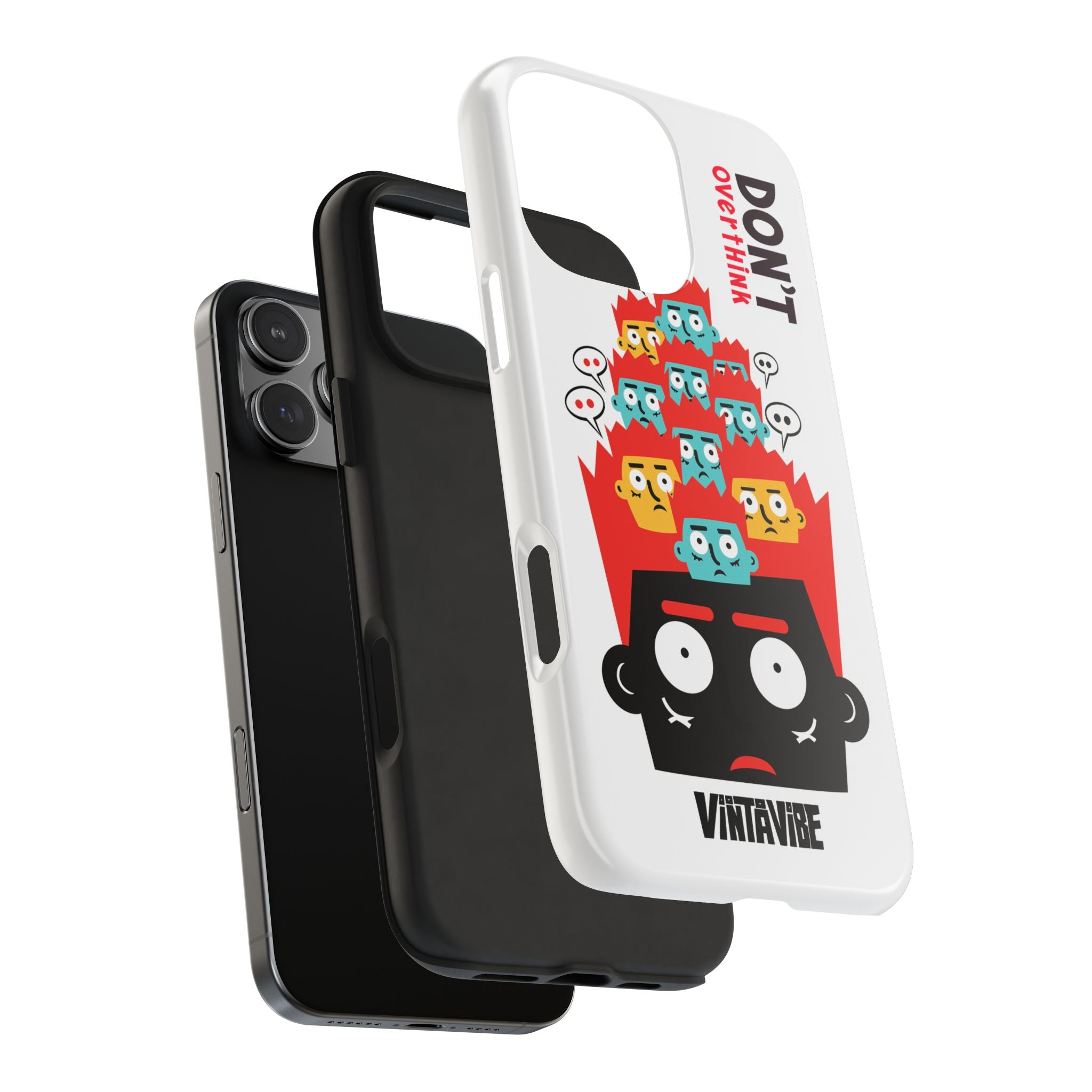 Don’t Overthink Hyper Vibe iPhone® Case - VintaVibe.com