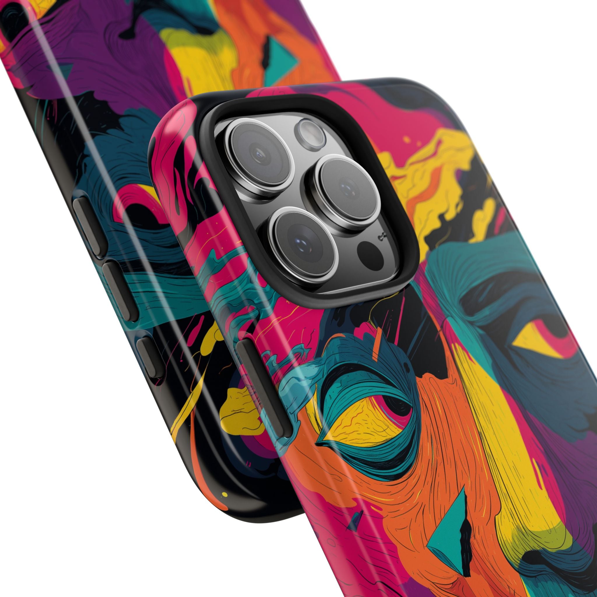 Fragmented Soul Pulse Vibe iPhone® Case - VintaVibe.com
