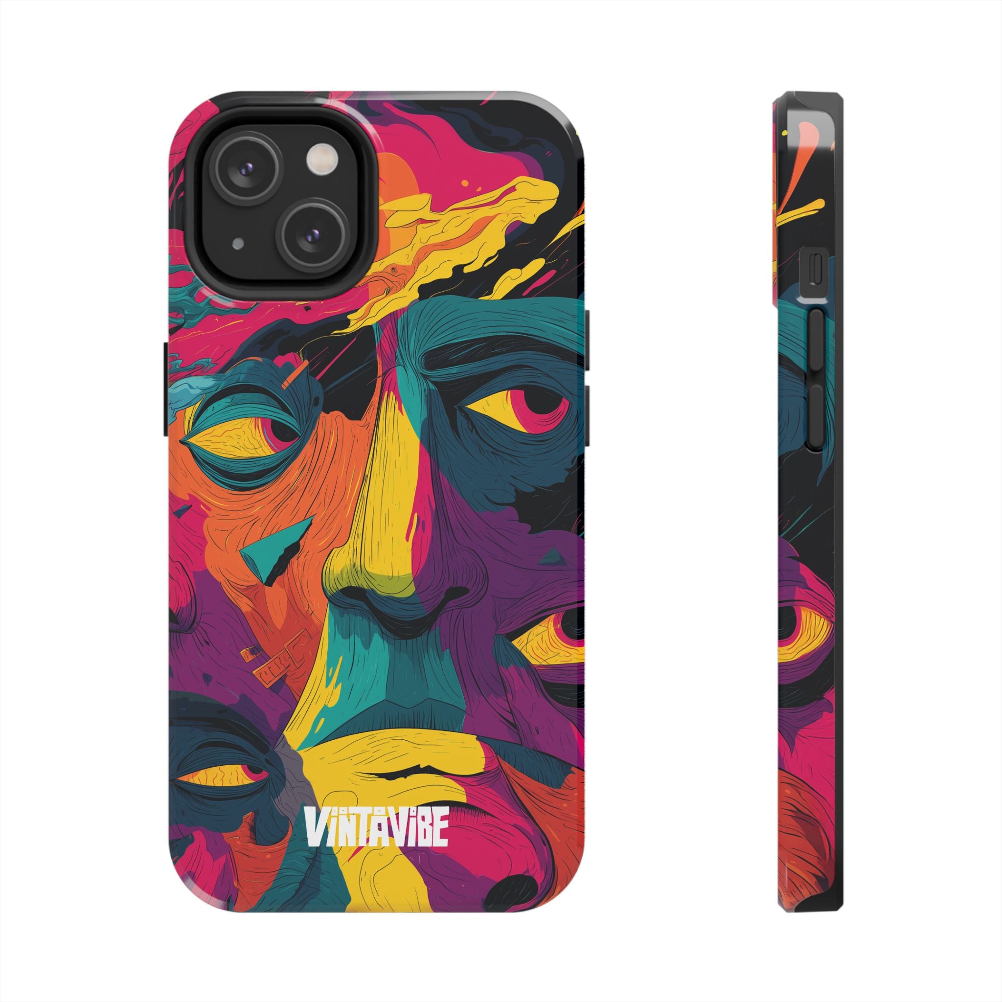 Fragmented Soul Pulse Vibe iPhone® Case - VintaVibe.com