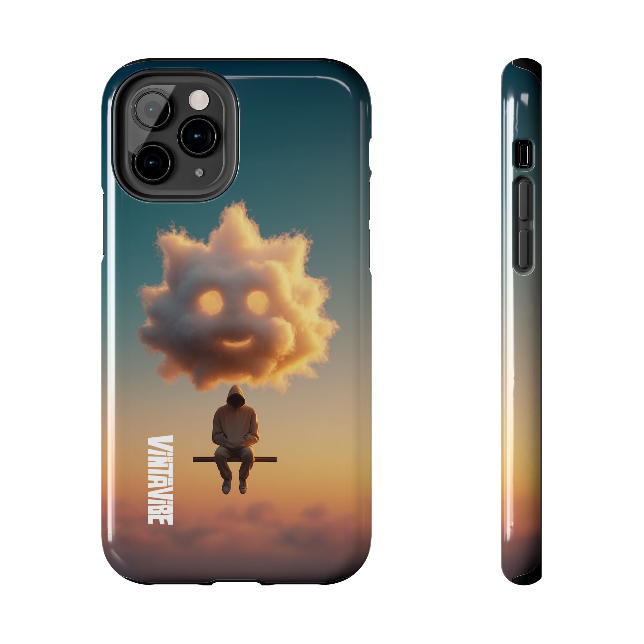 Clouded Head Still Vibe iPhone® Case - VintaVibe.com
