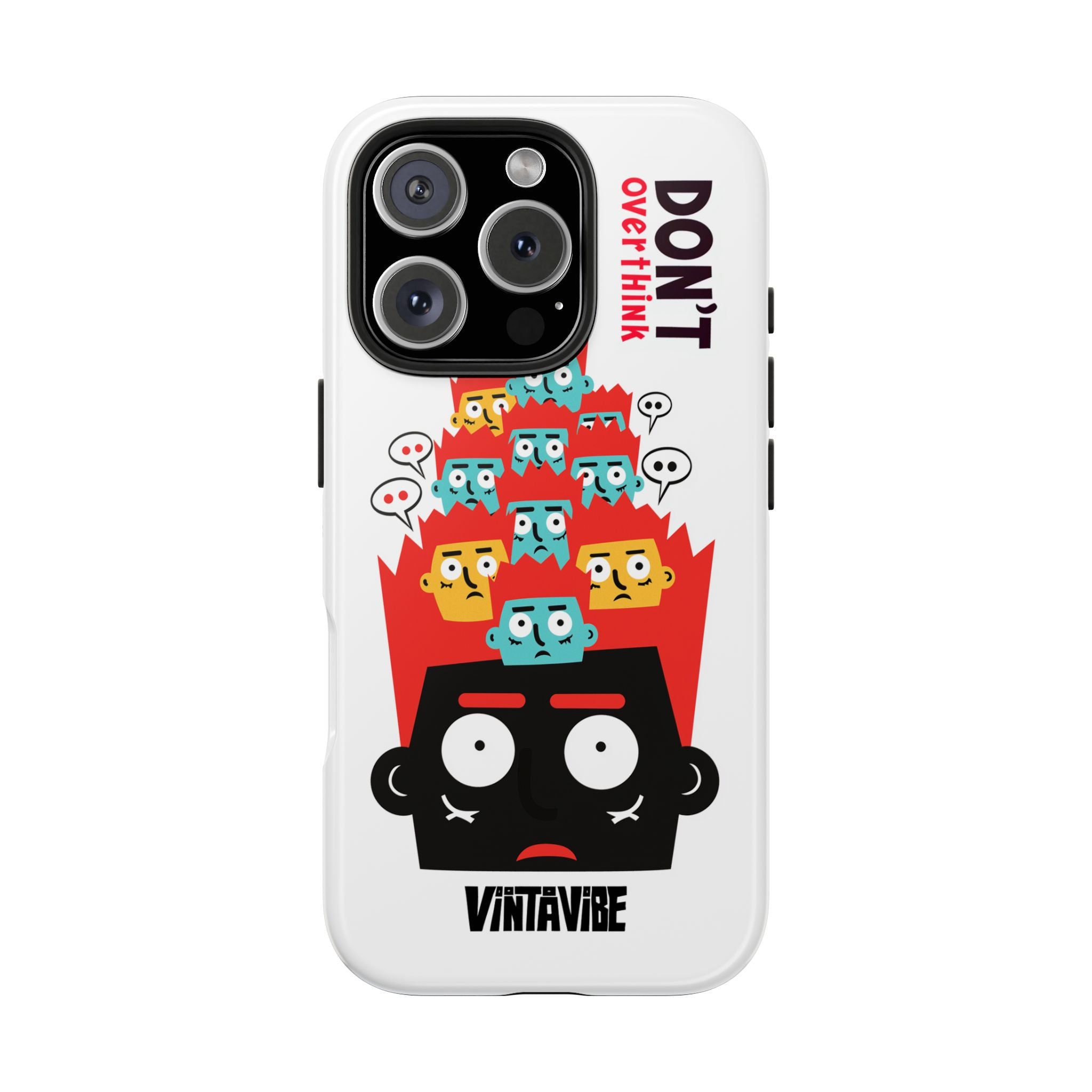 Don’t Overthink Hyper Vibe iPhone® Case - VintaVibe.com