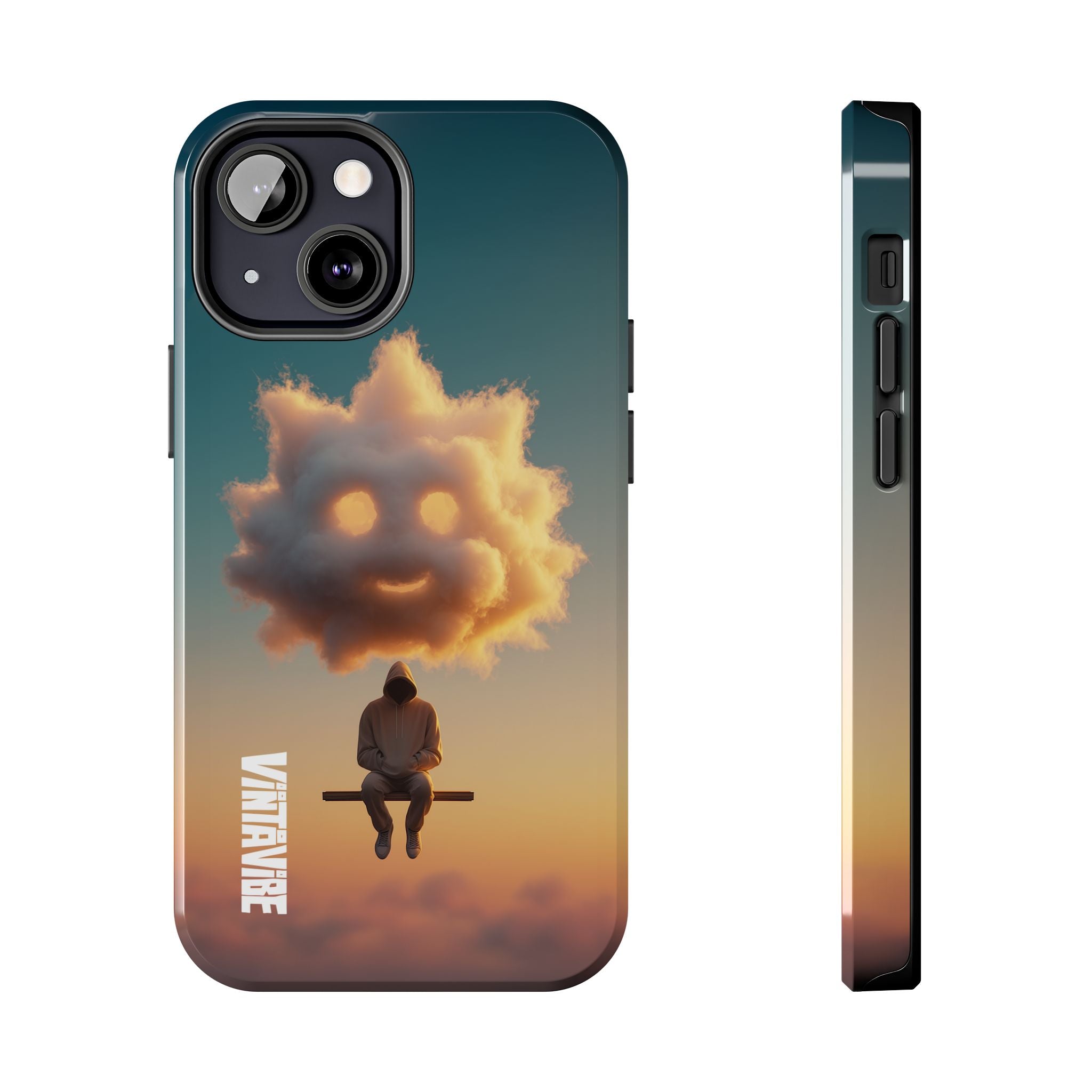 Clouded Head Still Vibe iPhone® Case - VintaVibe.com