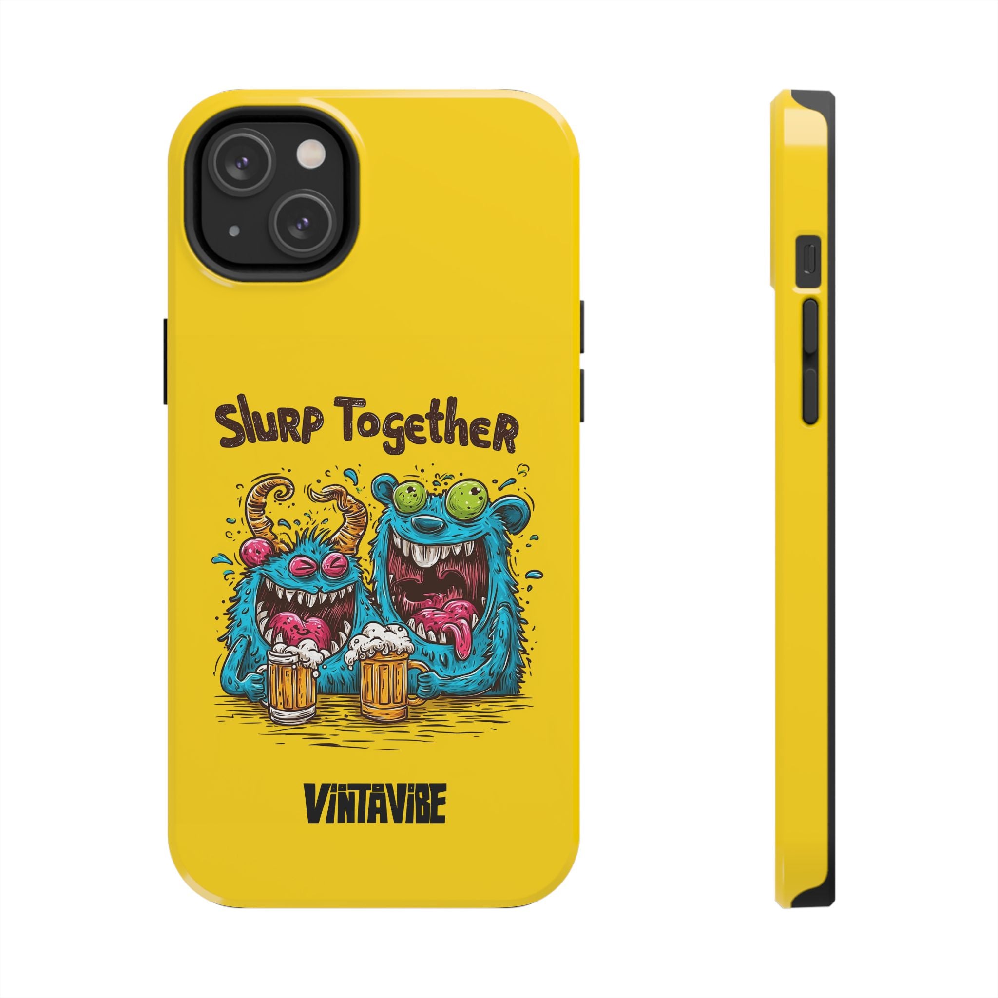 Slurp Together Weird Vibe iPhone® Case - VintaVibe.com