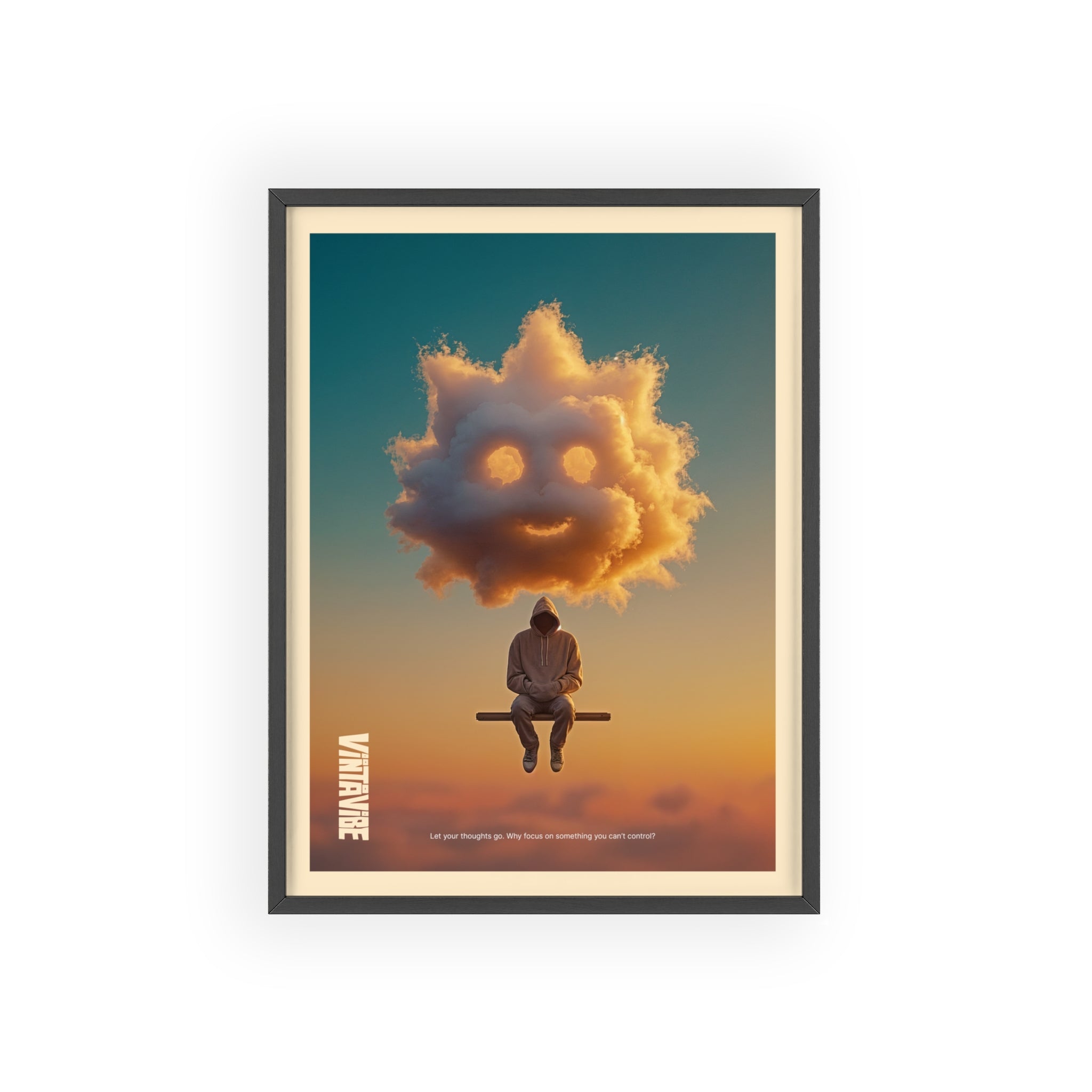 Cloud Head Dream Vibe Wall Art - VintaVibe.com