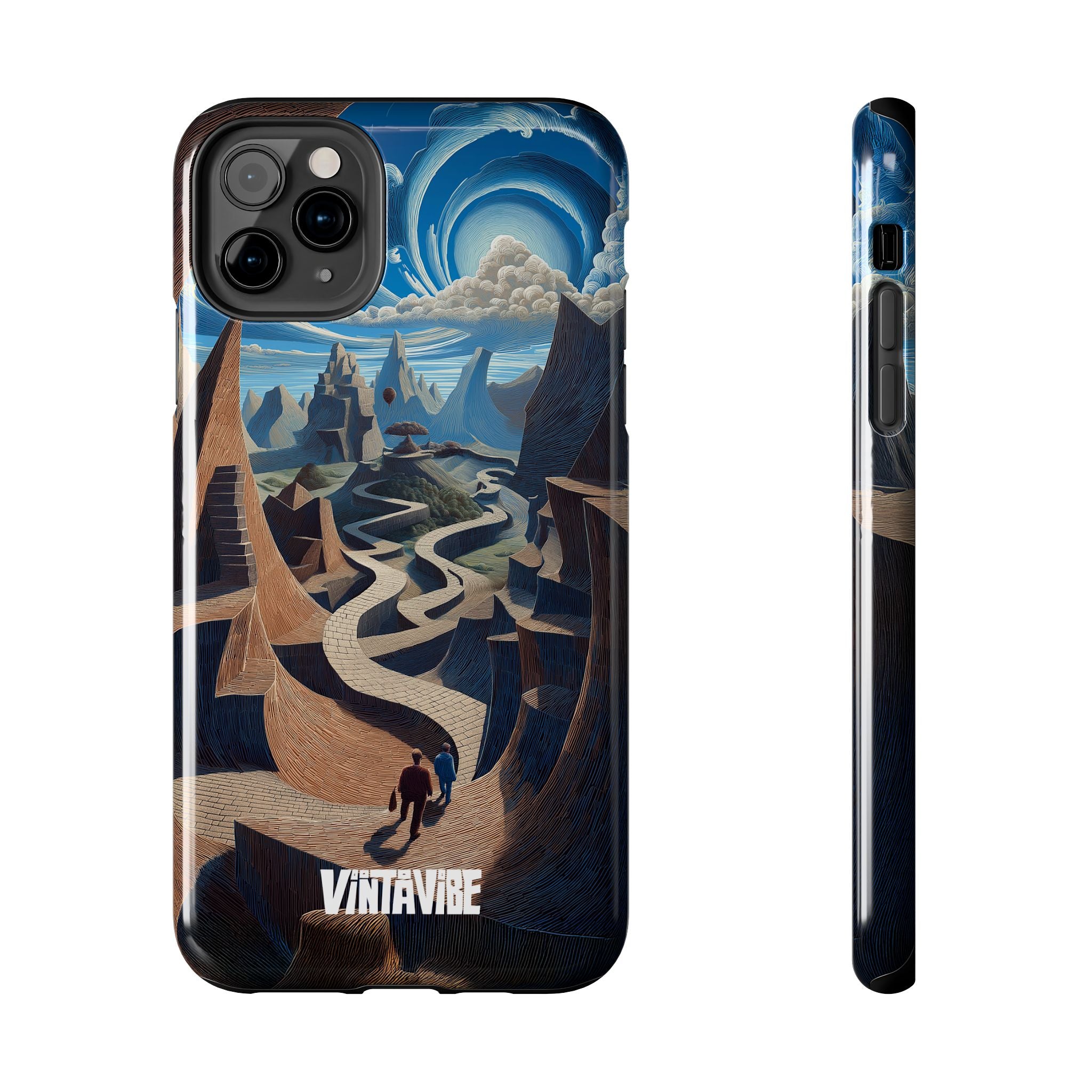 Winding Realities iPhone® Case with fantasy-inspired design and slim profile, tailored for iPhone® users who love unique accessories.